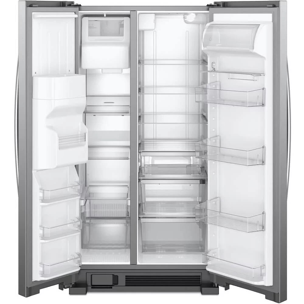 Whirlpool WRS325SDHZ 25 Cu. Ft. Stainless Side-by-Side Refrigerator