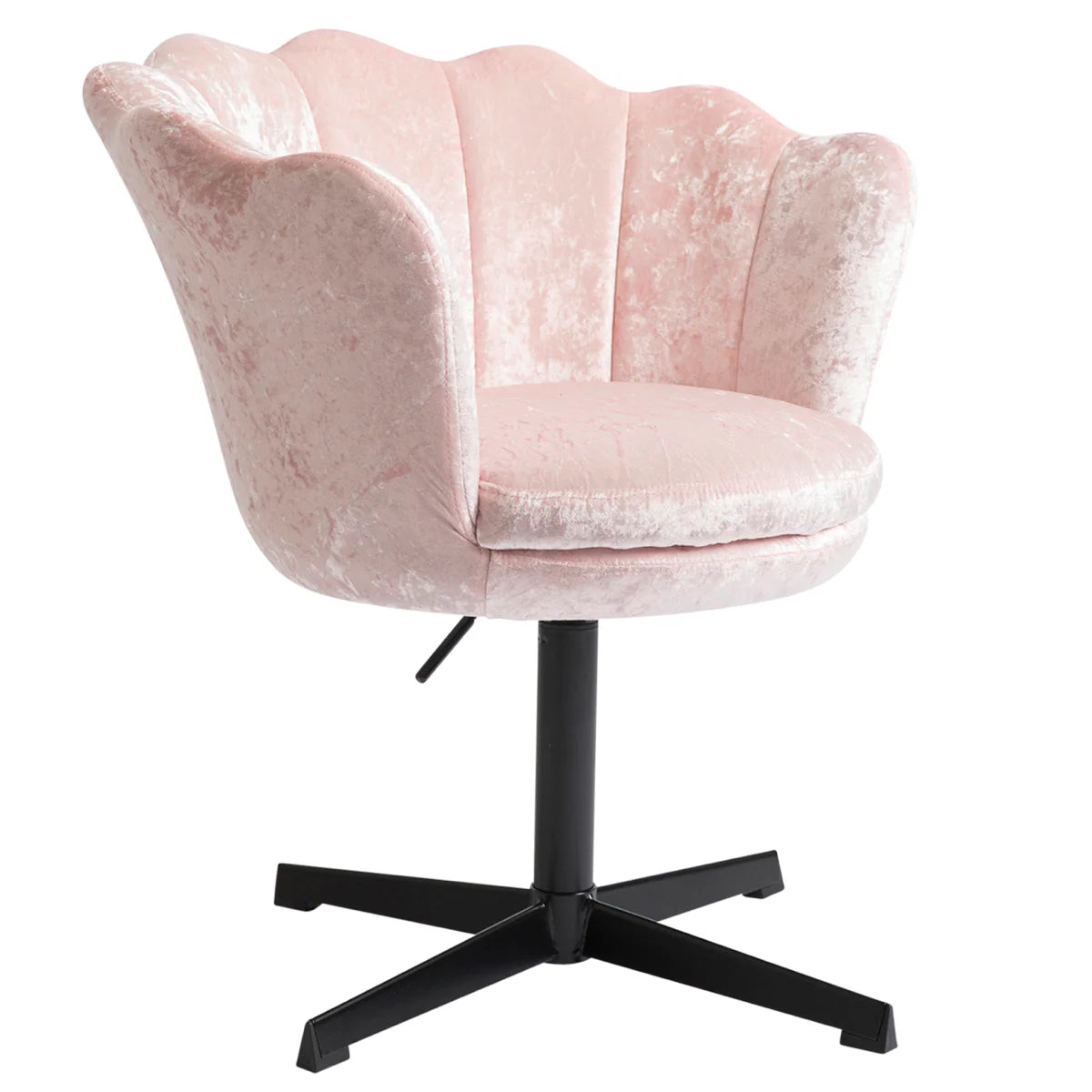 IVFC-TF1342-WHT | Melissa Swivel Vanity Chair