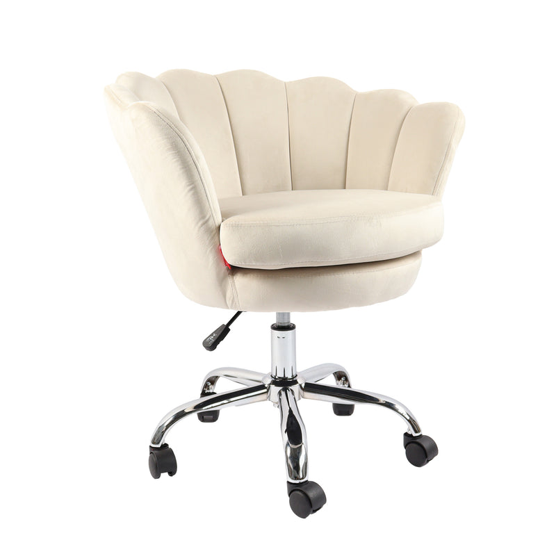 Anna Swivel Vanity Chair VNT-Chair-A-WHT