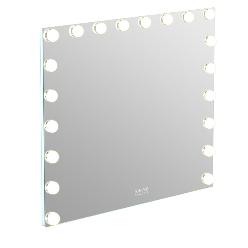 VANITII Mary Hollywood Glow Vanity Mirror with RGB and Bluetooth Speaker- 20 Dimmable LED Bulbs VNT-10080-JMBT-RGB