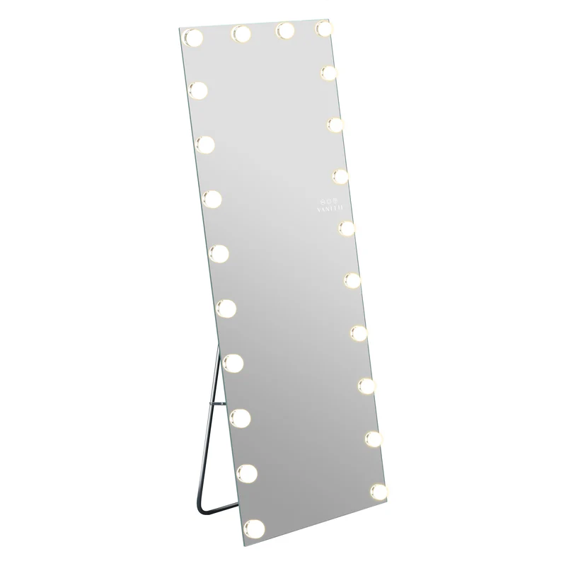 Hollywood Vanity Mirror - Full Length Vanity Mirror VNT-16065-JM-WHT