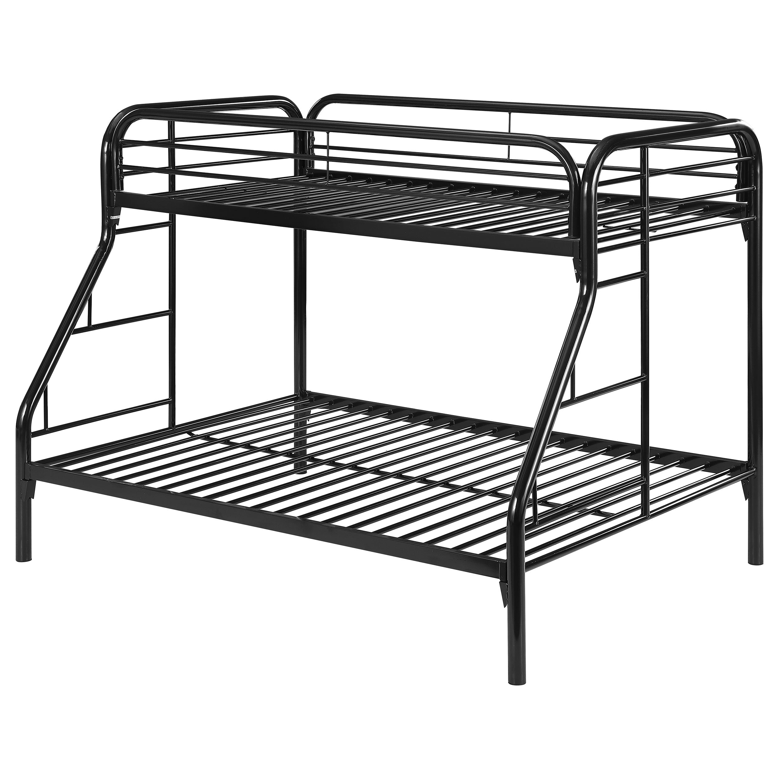 Morgan Metal Twin Over Full Bunk Bed Black-2258K