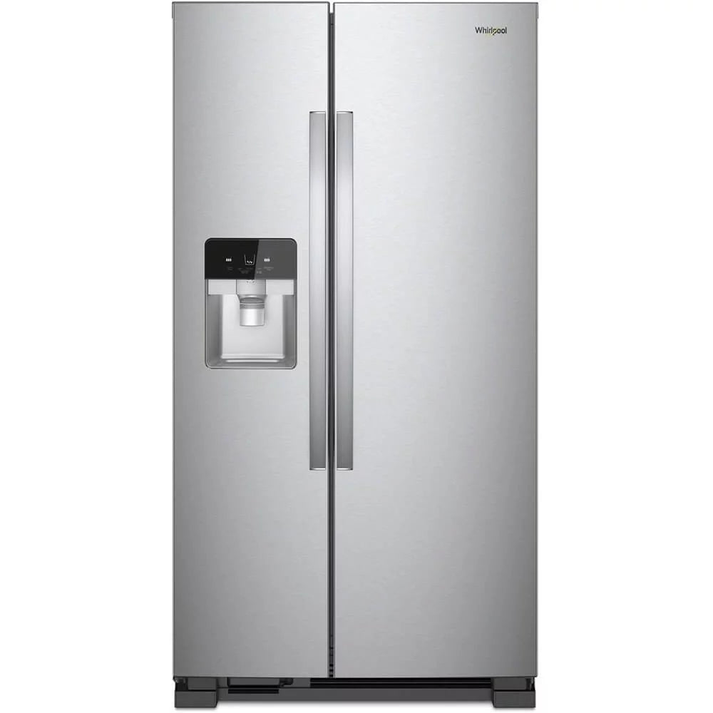 Whirlpool WRS325SDHZ 25 Cu. Ft. Stainless Side-by-Side Refrigerator