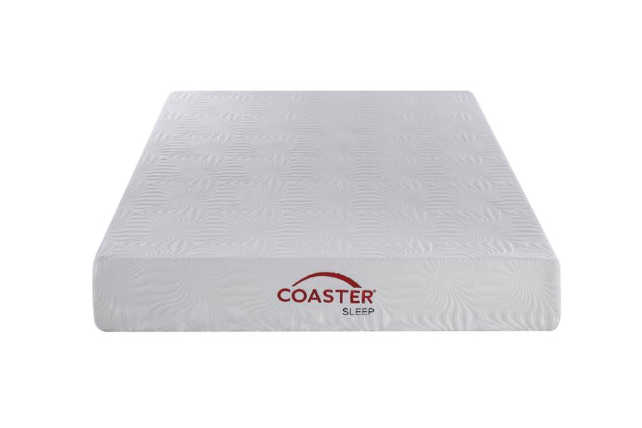 Key 10" Memory Foam Mattress White- 350064