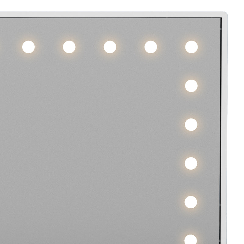 VANITII LED Music Mirror 2530IB-BT-WHT
