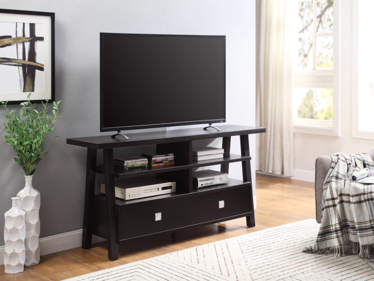 TV Stand Espresso or Grey Finish-5061