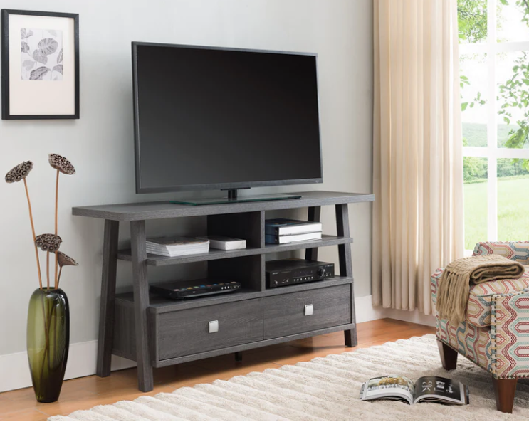 TV Stand Espresso or Grey Finish-5061