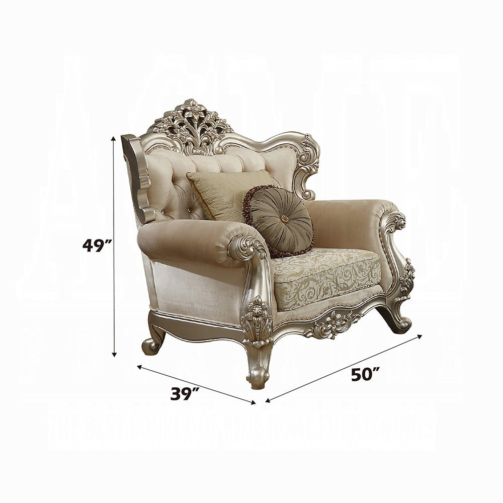 Bently Chair W/2 Pillows(Same Lv01581)
