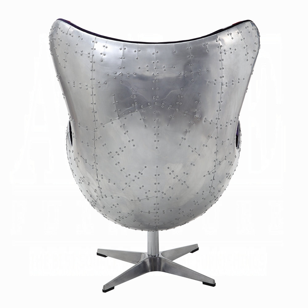 Brancaster British Flag Accent Chair W/Swivel