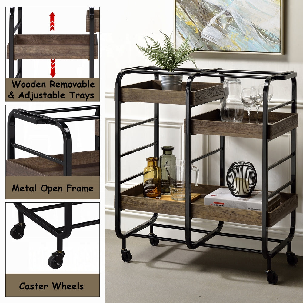 Vorrik Serving Cart