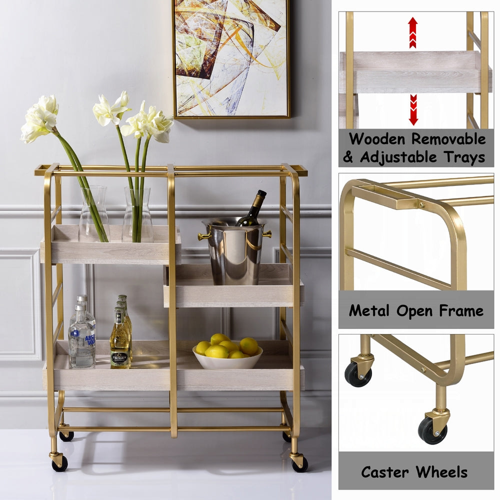 Vorrik Serving Cart