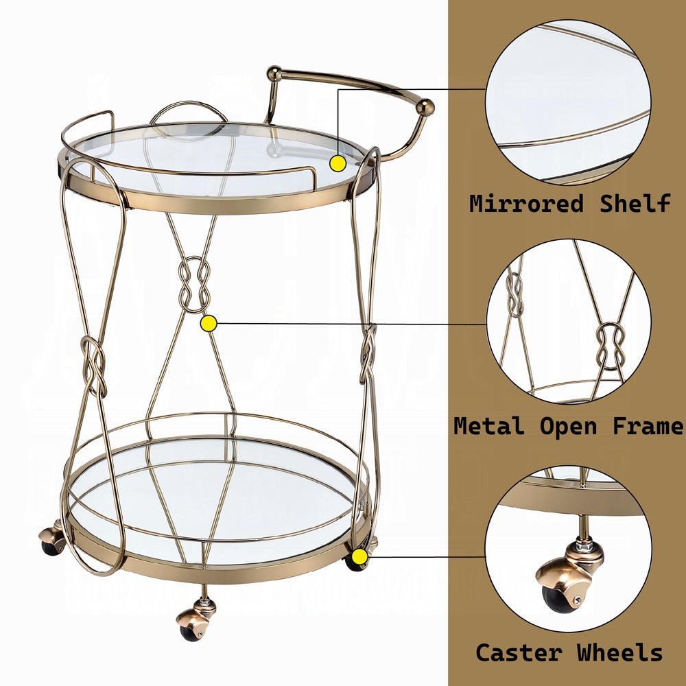 Zekera Serving Cart