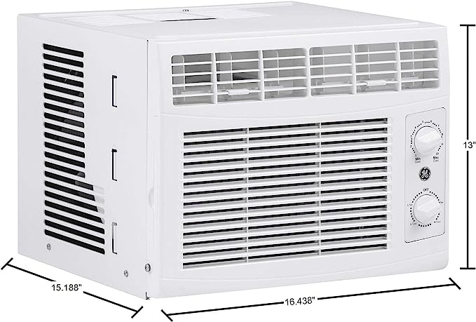 GE Window Air Conditioner with 5050 BTU Cooling Capacity-AHV05LZ