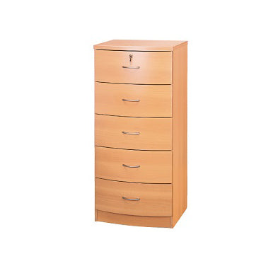 CS016KD-BE | 5 DRAWERS CHEST - BEECH