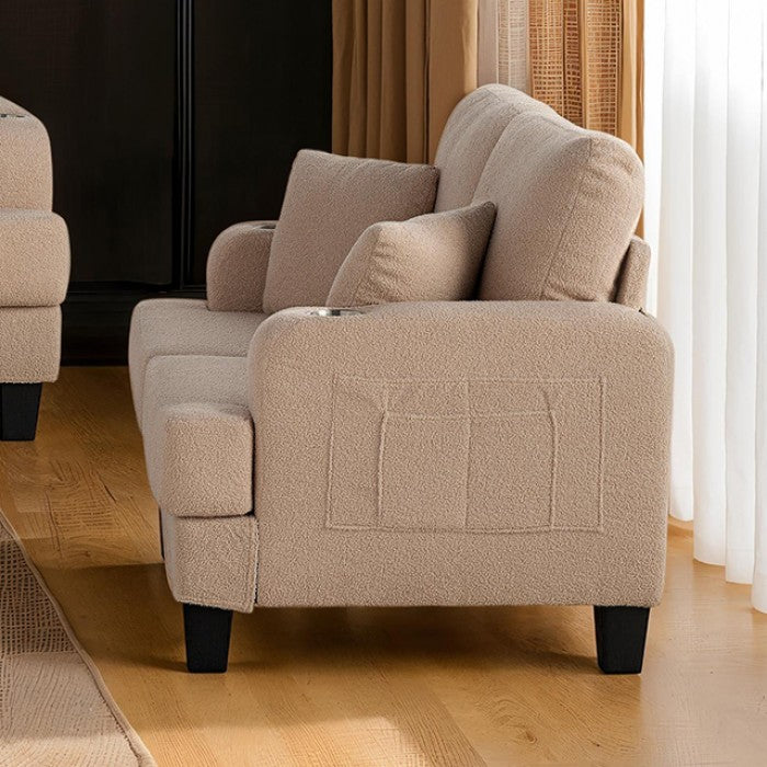 Cinderford Loveseat - Beige