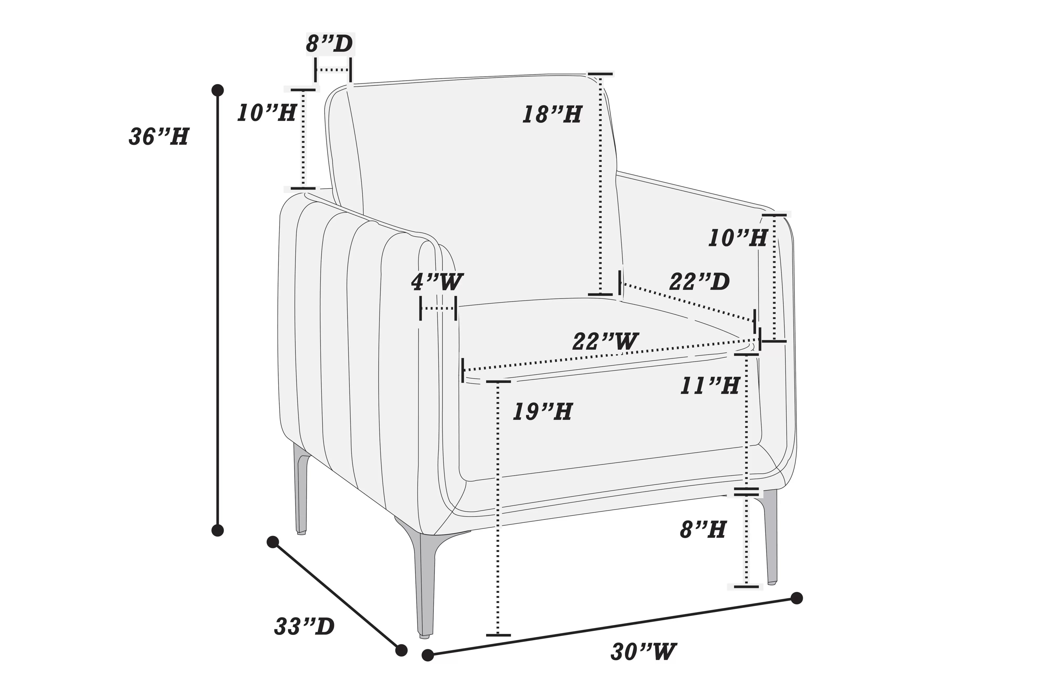 Accent Chair || F1945 / F1946