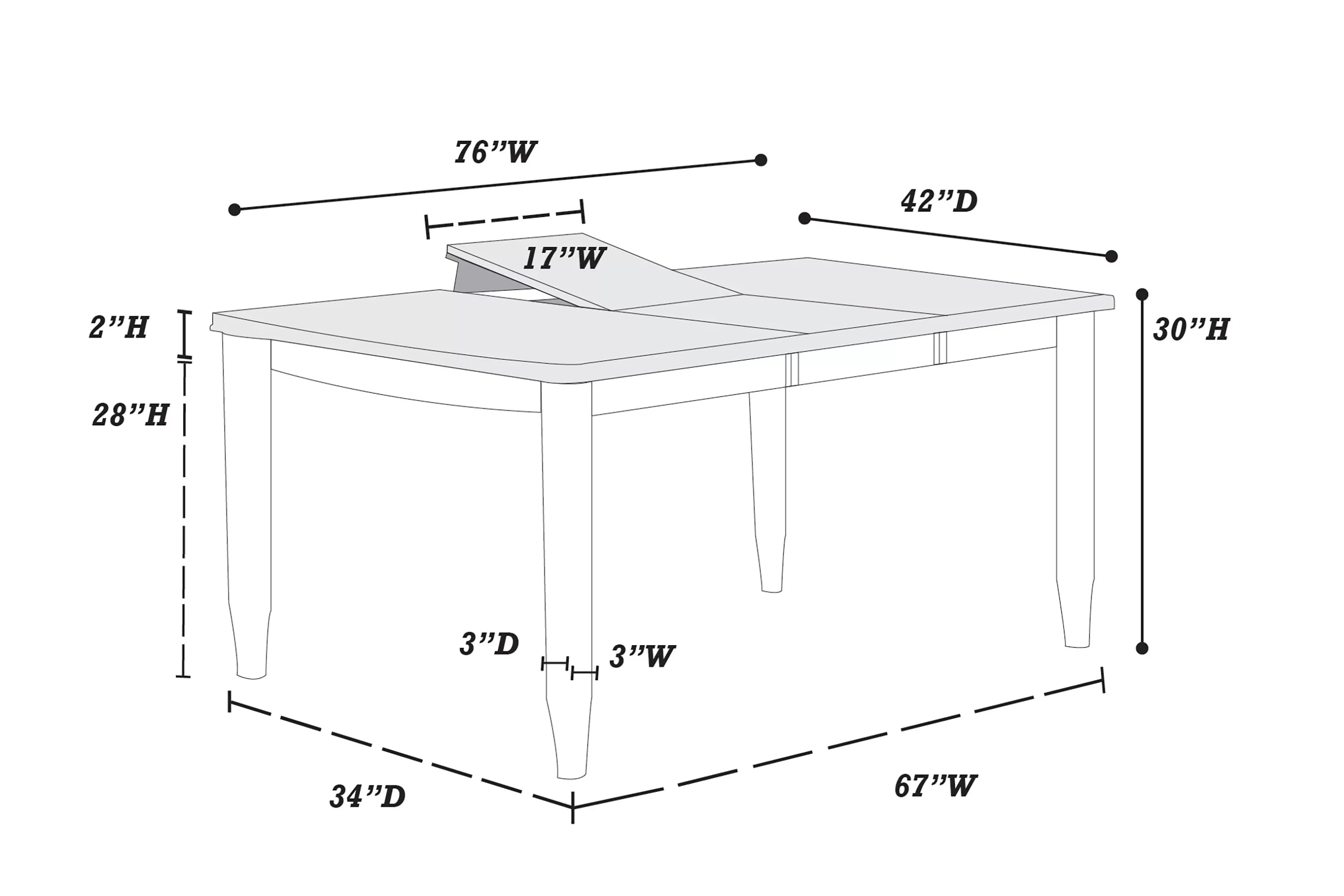 Dining Table || F2179