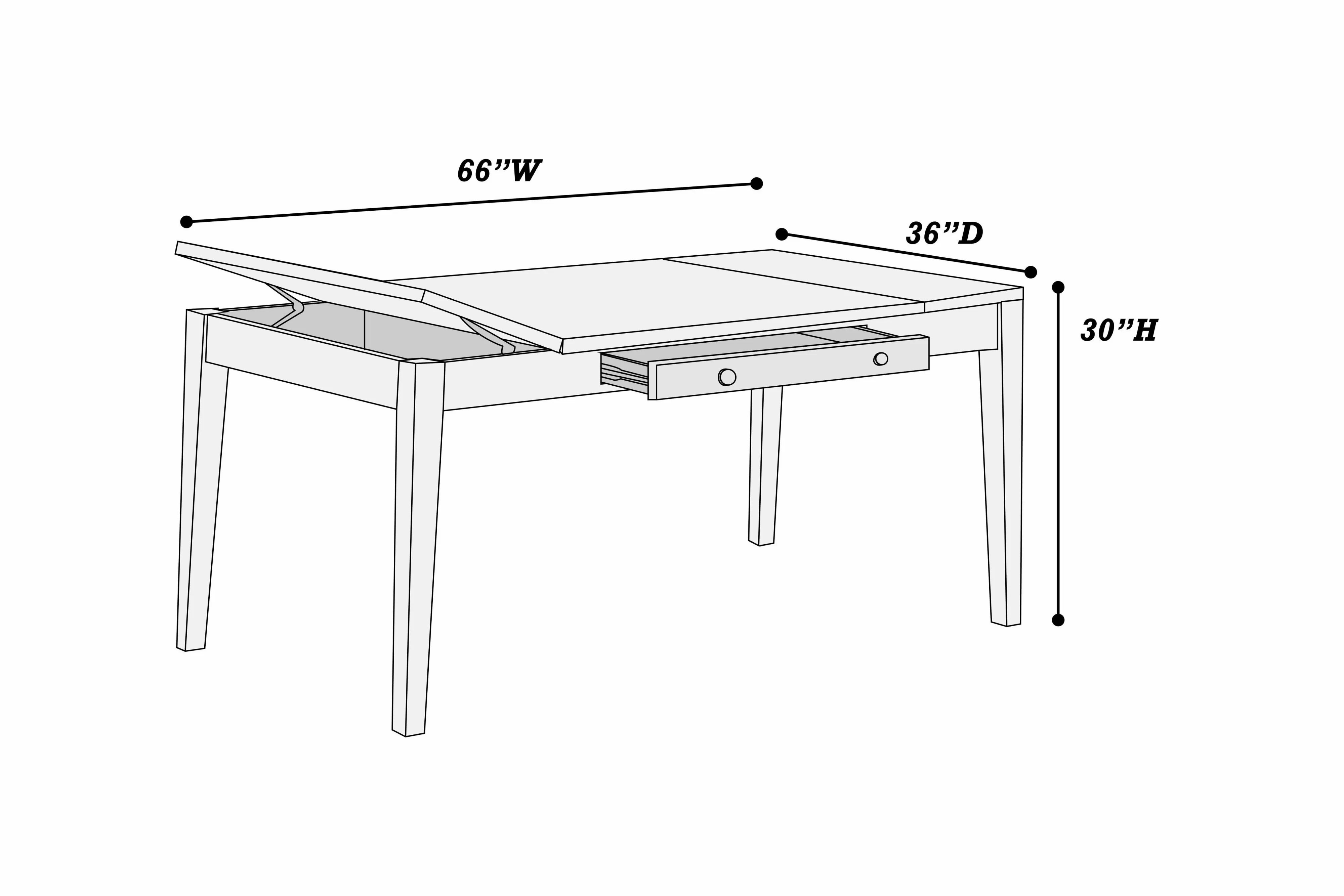 Dining Table || F2422