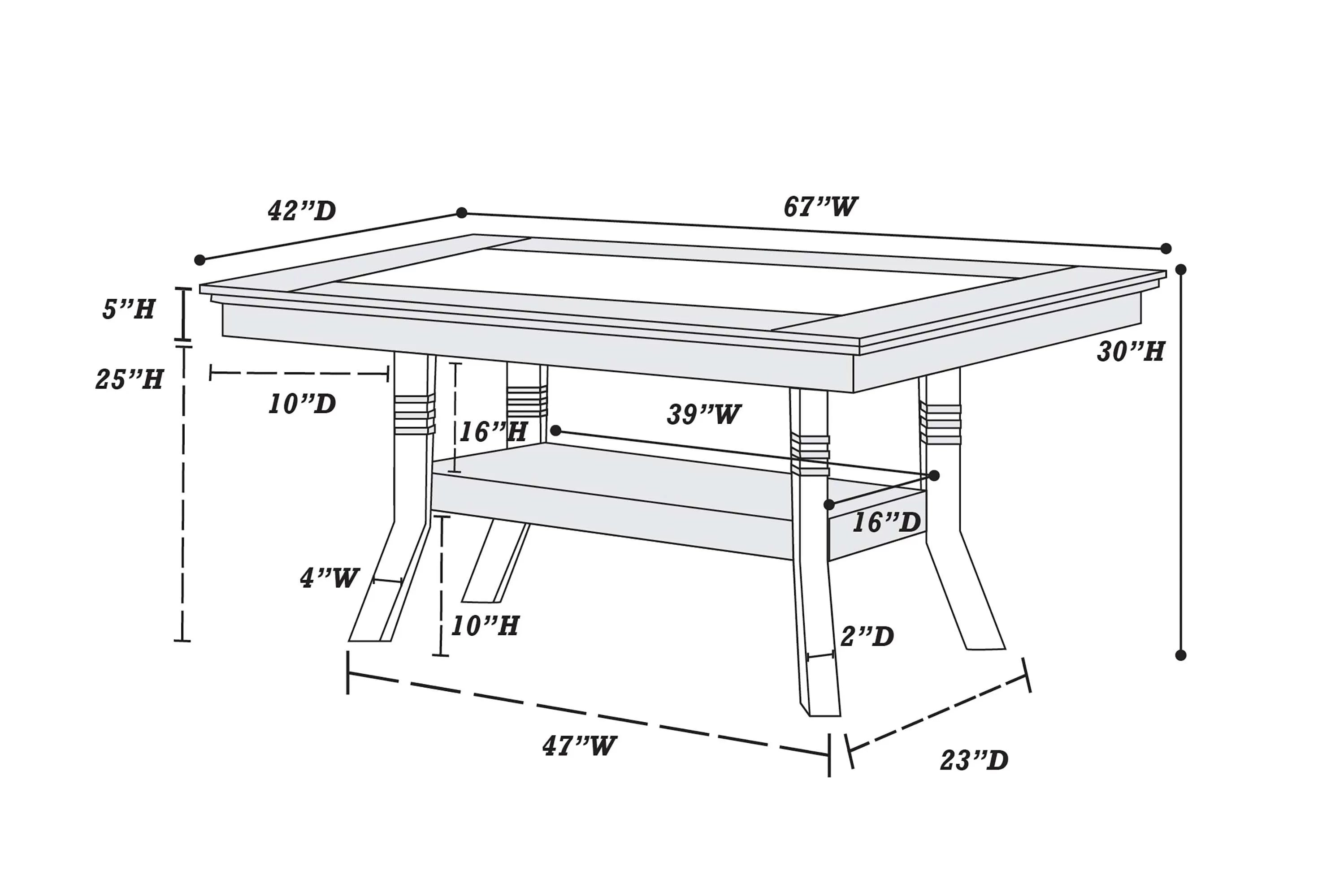 Dining Table || F2430