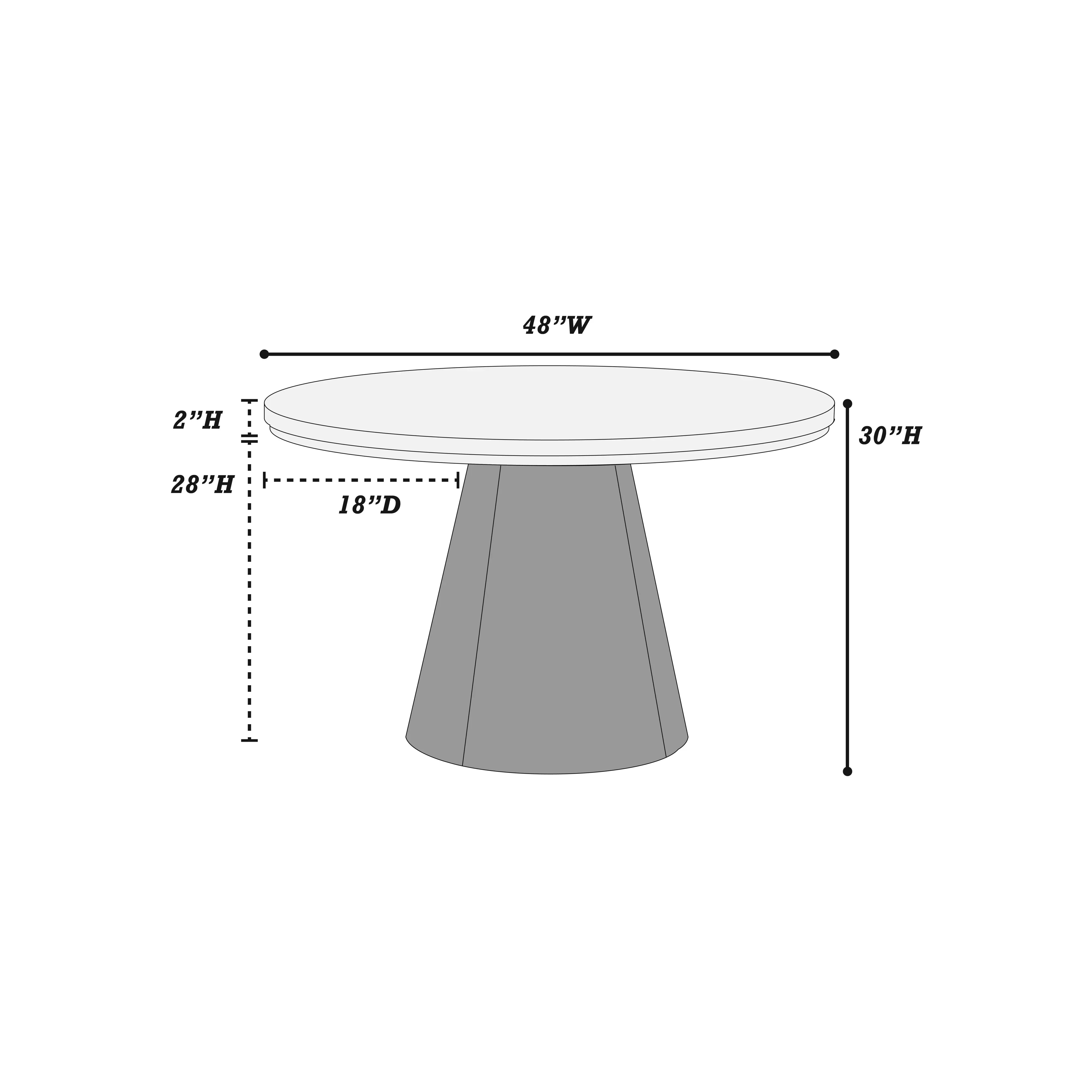 Dining Table || F2437