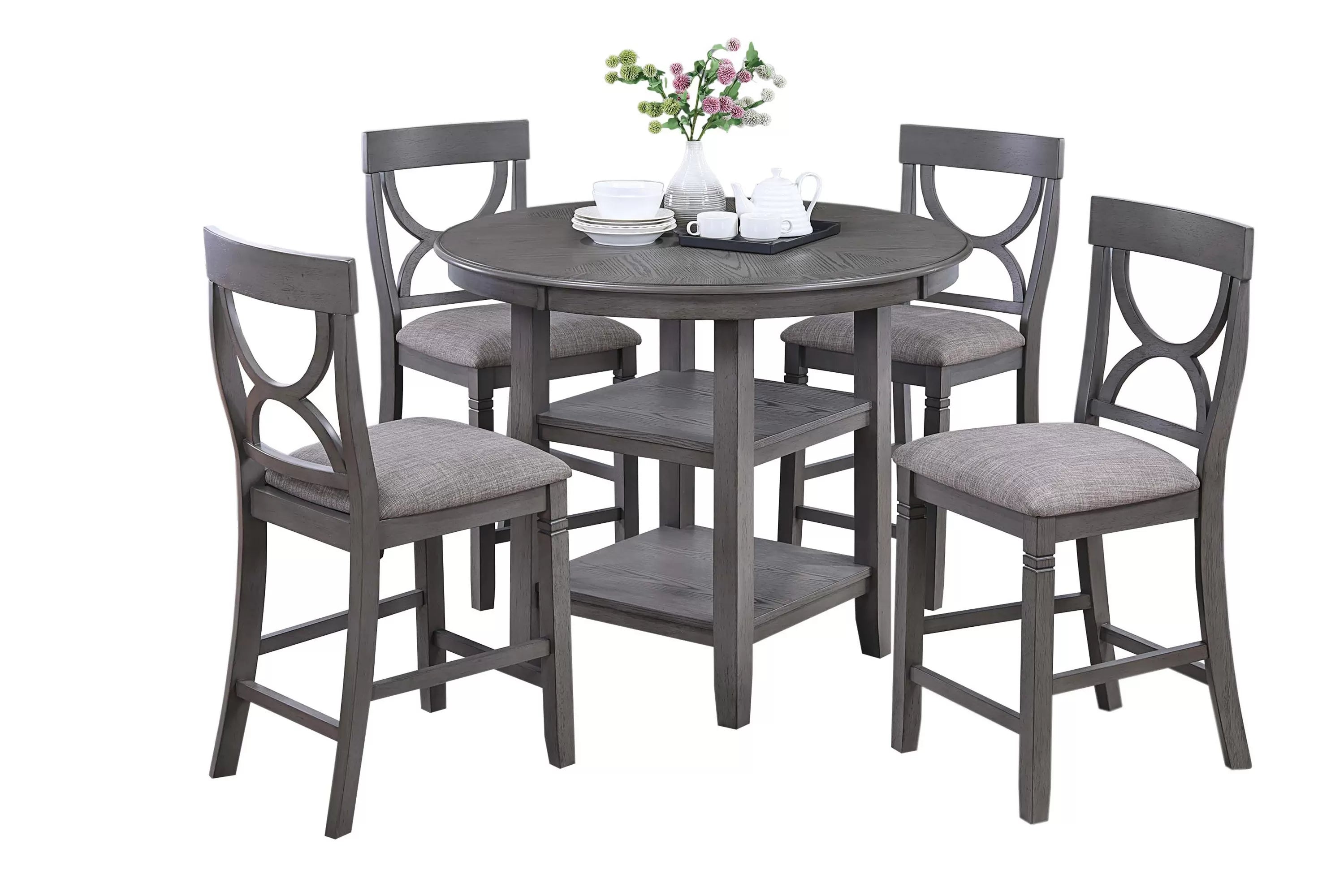 5-Pcs Counter Height Dining Set || F2625/ F2626
