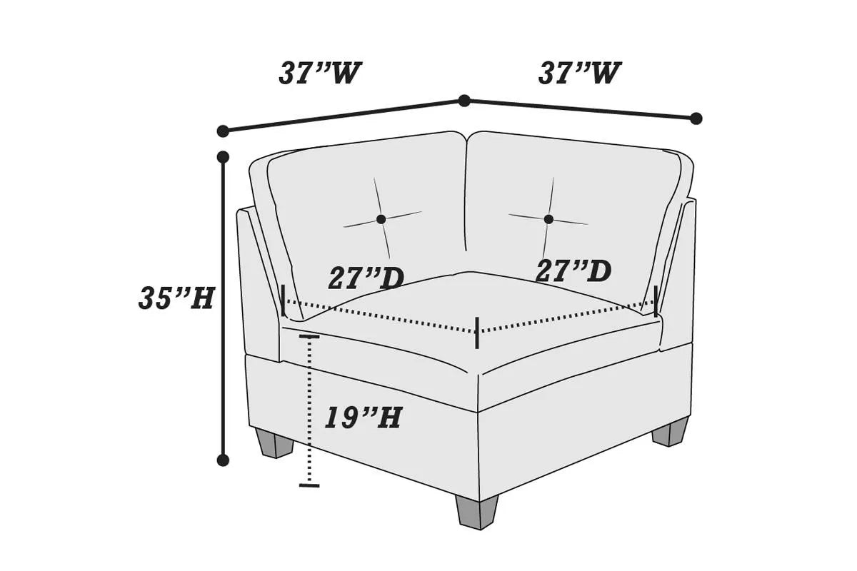 Modular Corner Sofa ||  F6467 / F6481