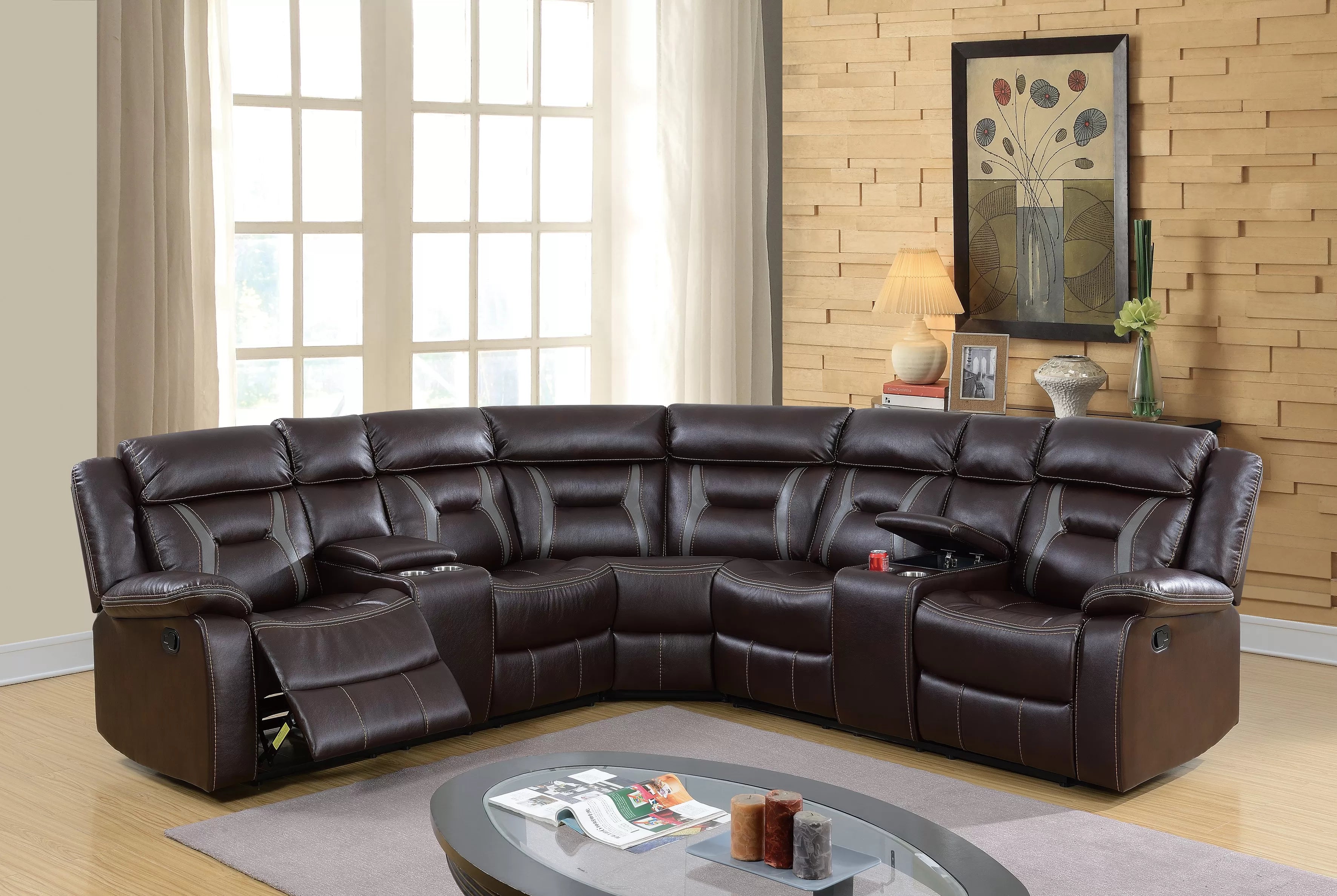 Motion Sectional || F6649 / F6650