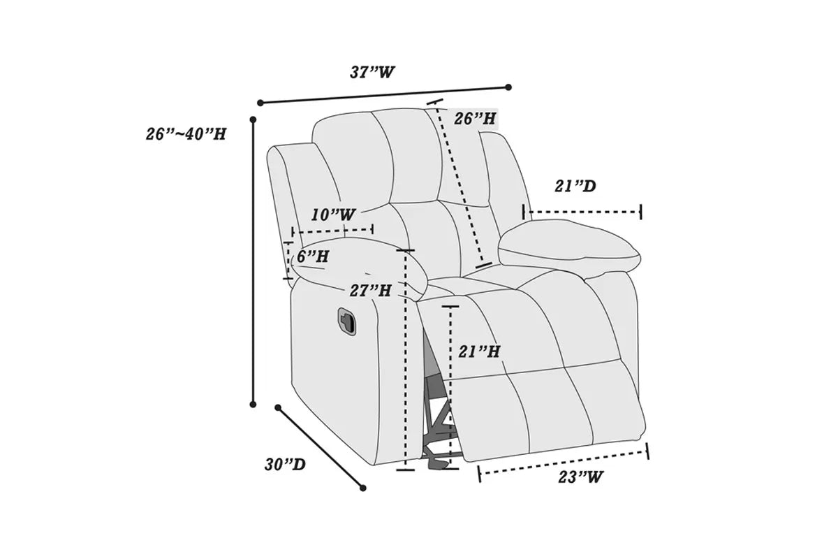 Rocker Recliner || F6697 / F6713