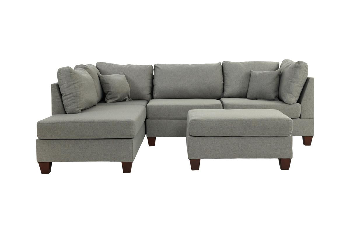 Reversible Sectional Set W/ Ottoman - F7606