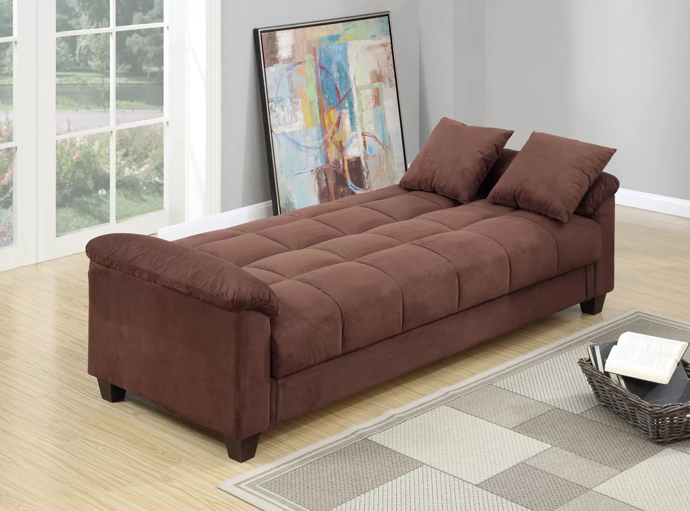 Convertible Sofa with 2 Accent Pillows || F7888 / F7889 / F8500