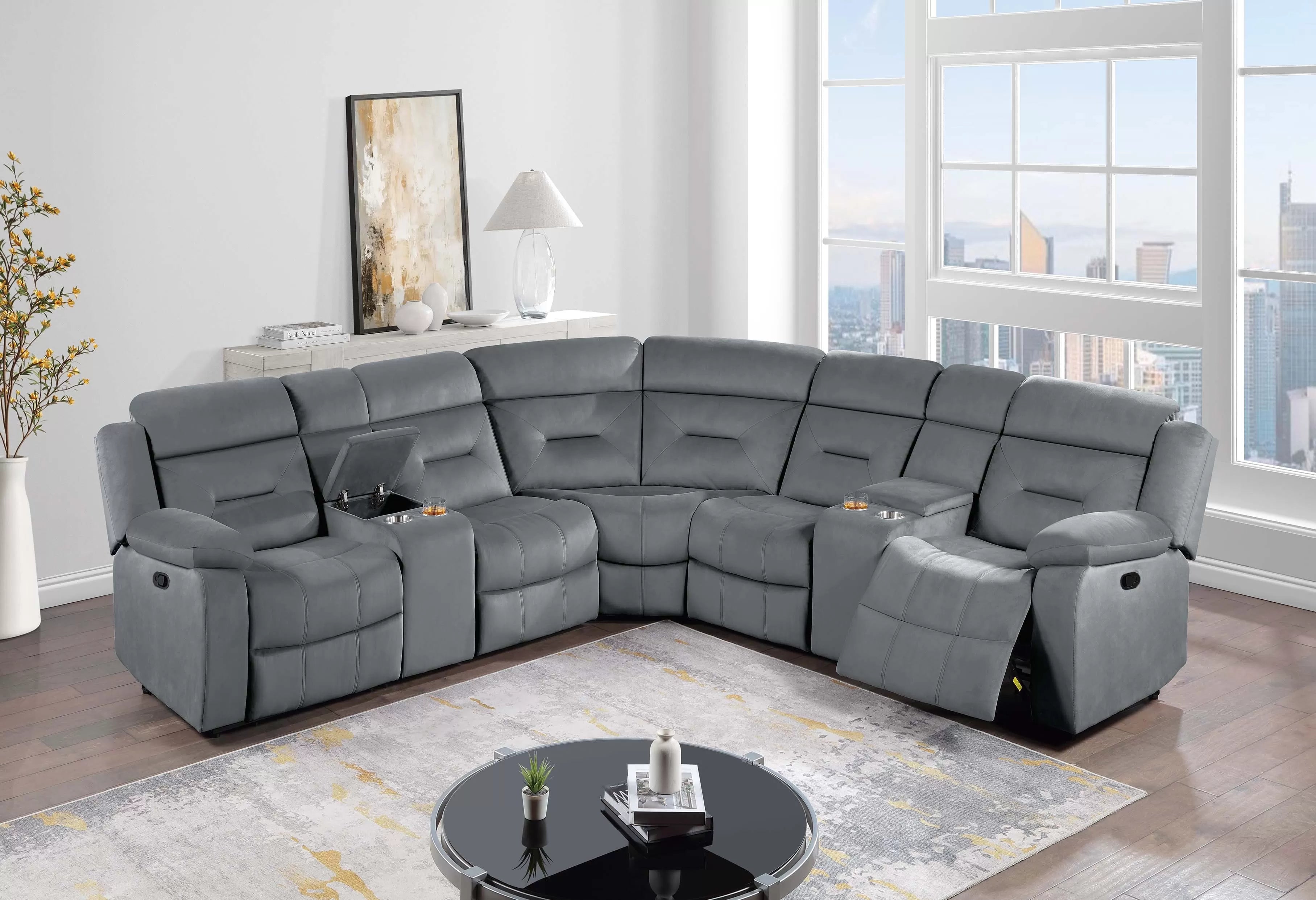 Manual Motion Sectional || F8144 / F8146