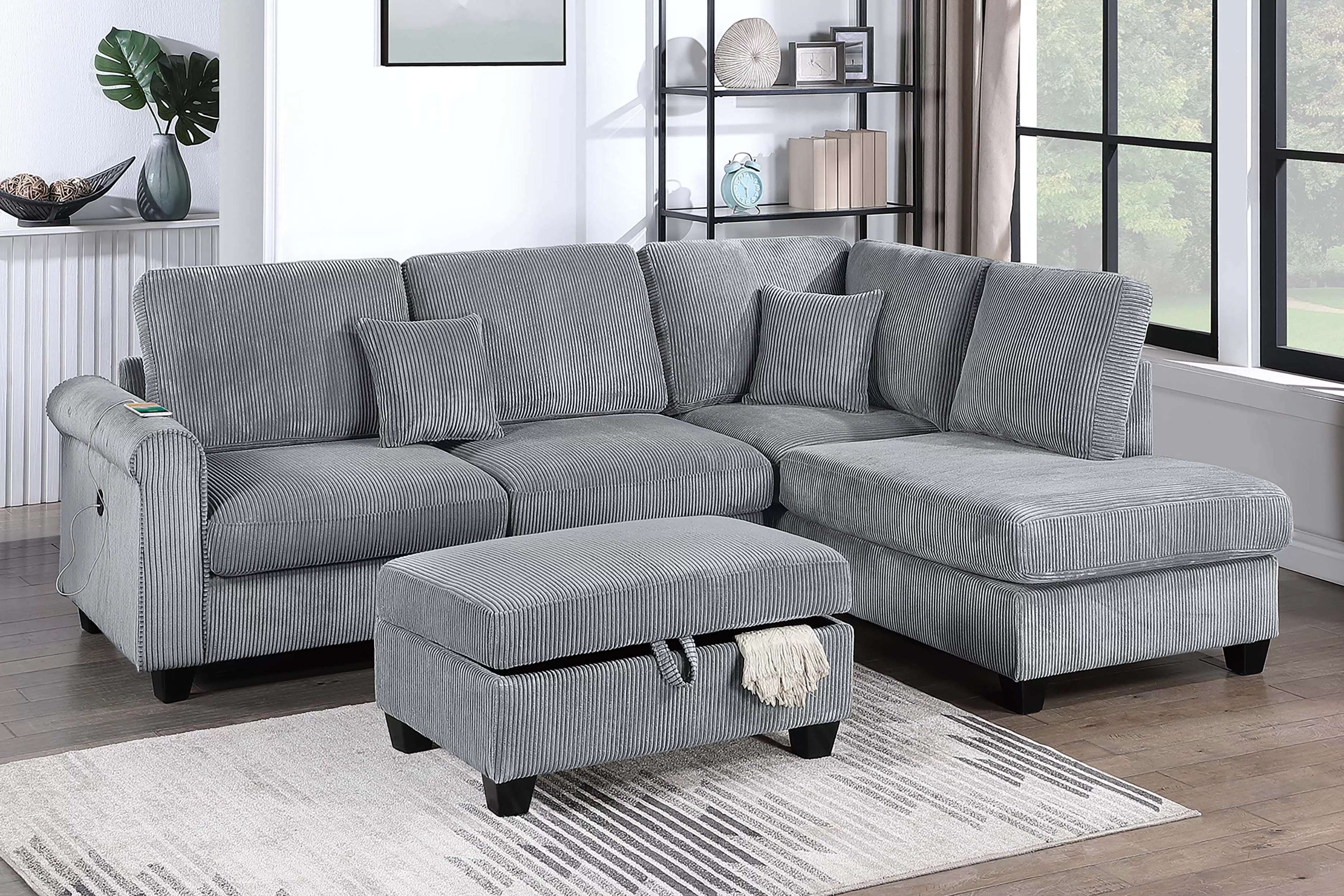 3-Piece Sectional Set ||  F8300 / F8301 / F8453 / F8454