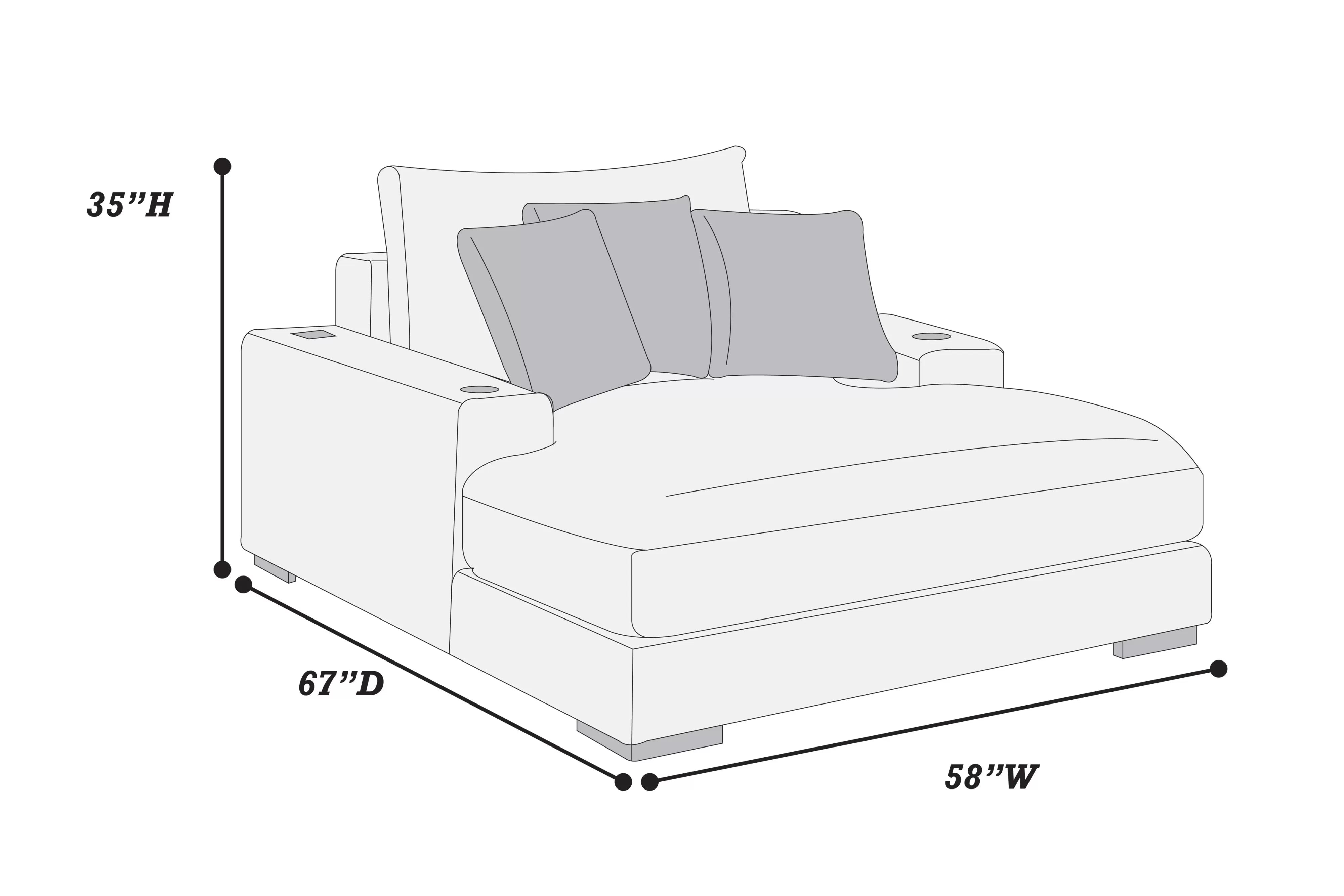 Chaise Lounge || F8327 / F8329 / F8331
