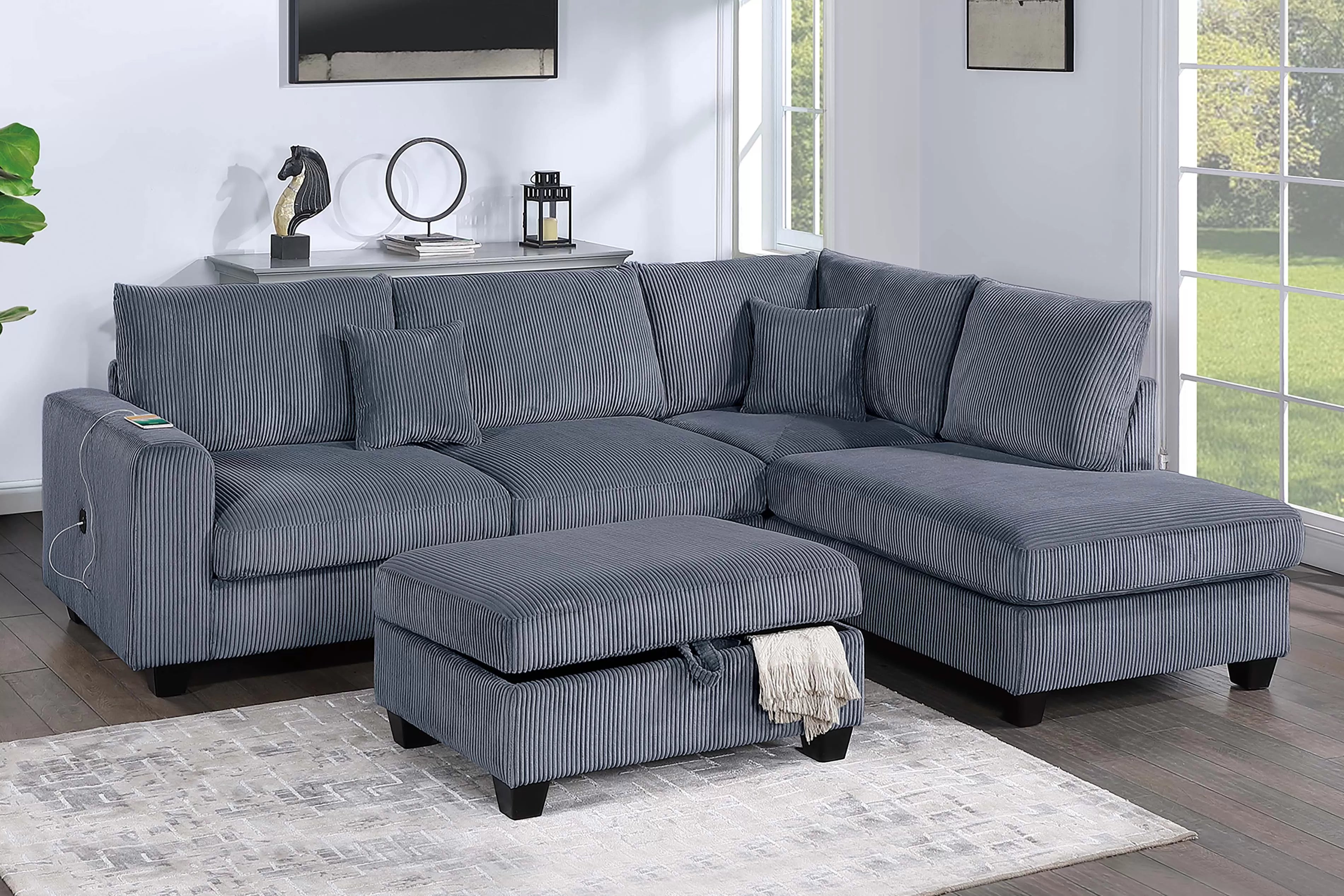 3-Piece Sectional Set || F8409 / F8410 / F8451 / F8452