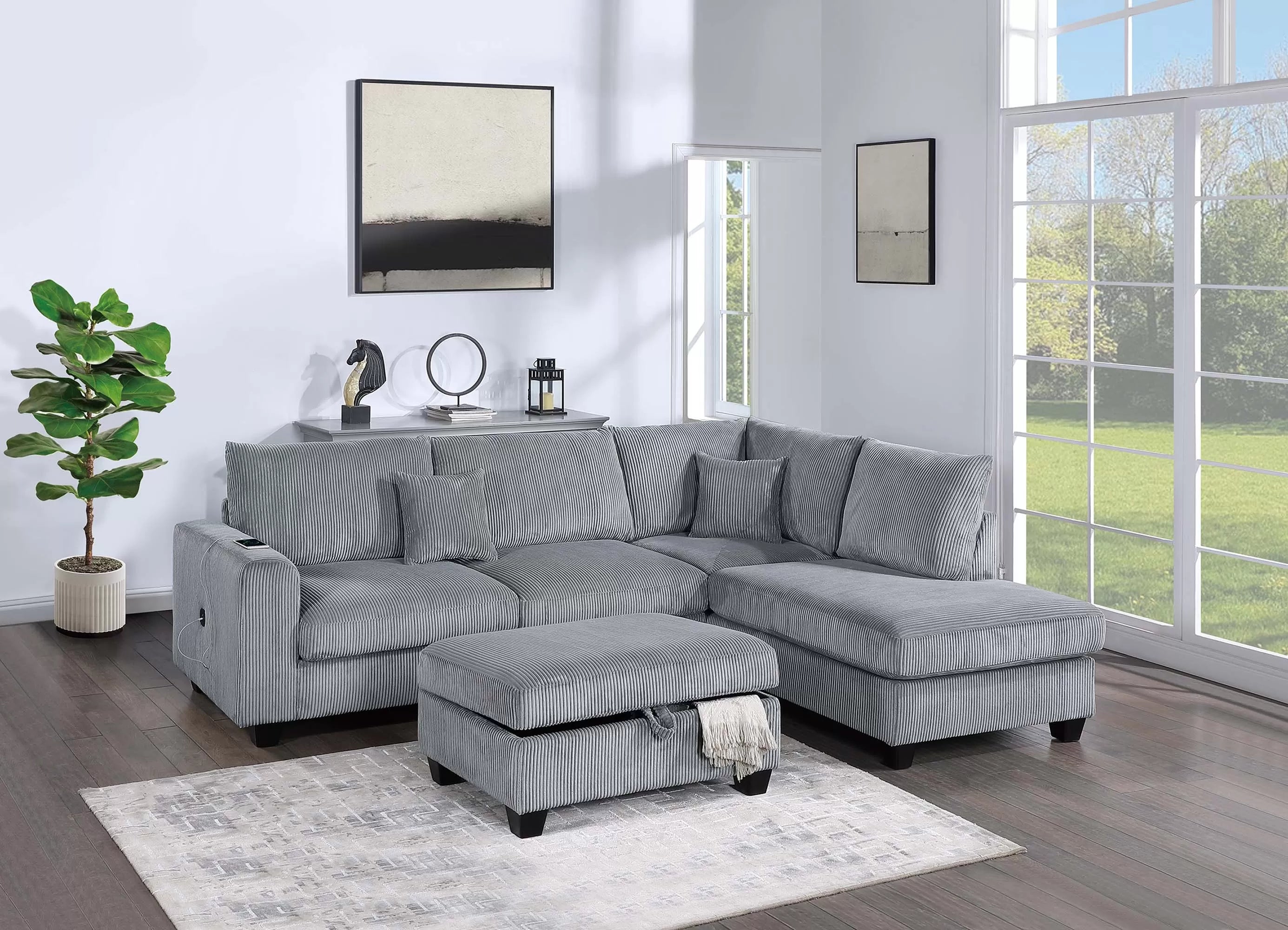 3-Piece Sectional Set || F8409 / F8410 / F8451 / F8452