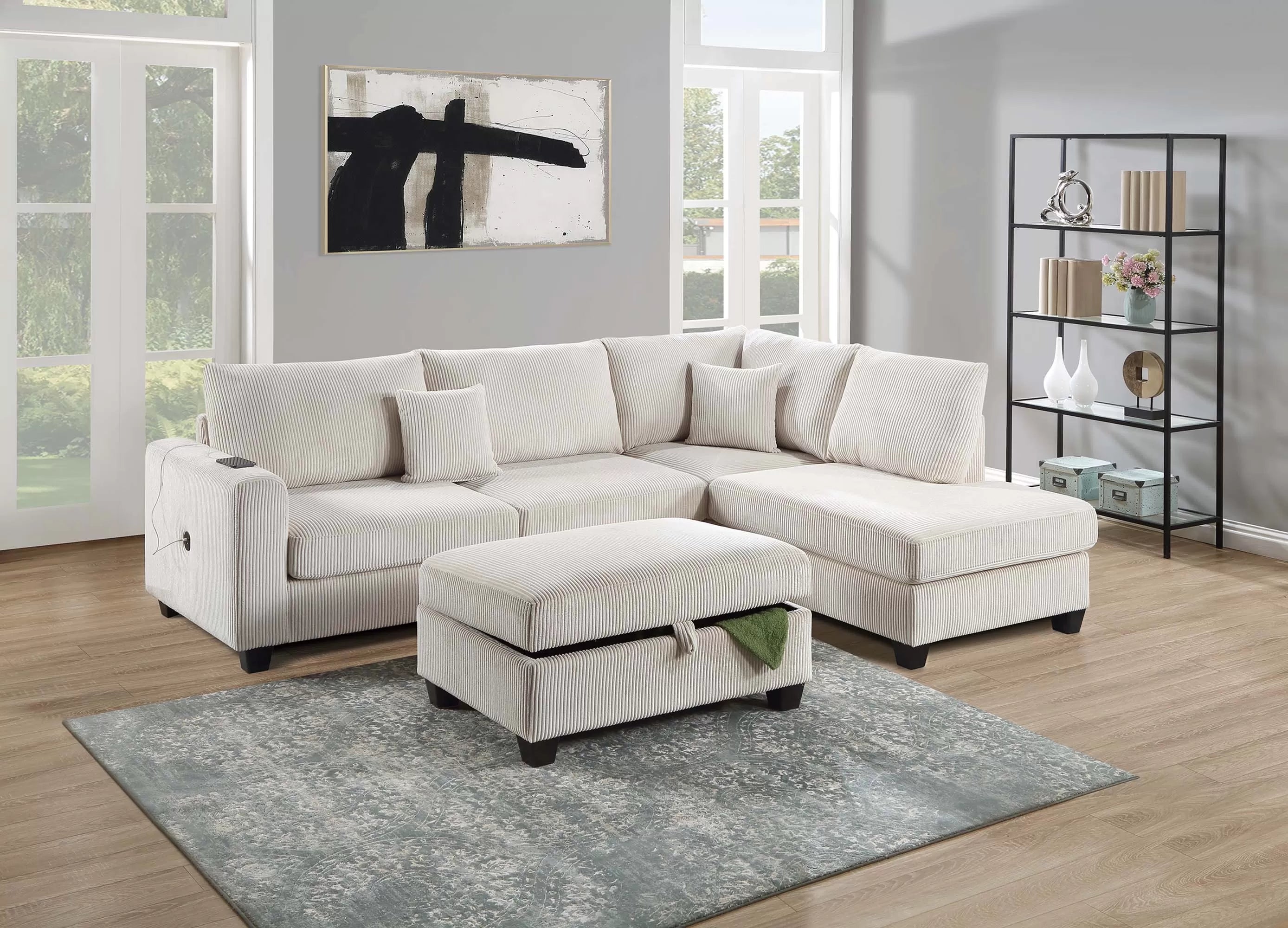 3-Piece Sectional Set || F8409 / F8410 / F8451 / F8452