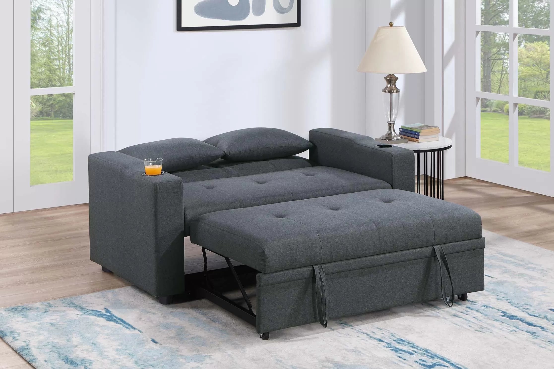 Convertible Sofa with 2 Accent Pillows || F8533 / F8534 / F8567