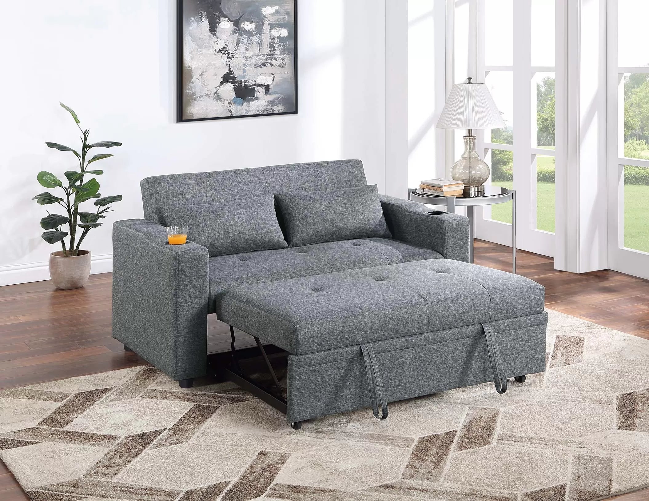 Convertible Sofa with 2 Accent Pillows || F8533 / F8534 / F8567