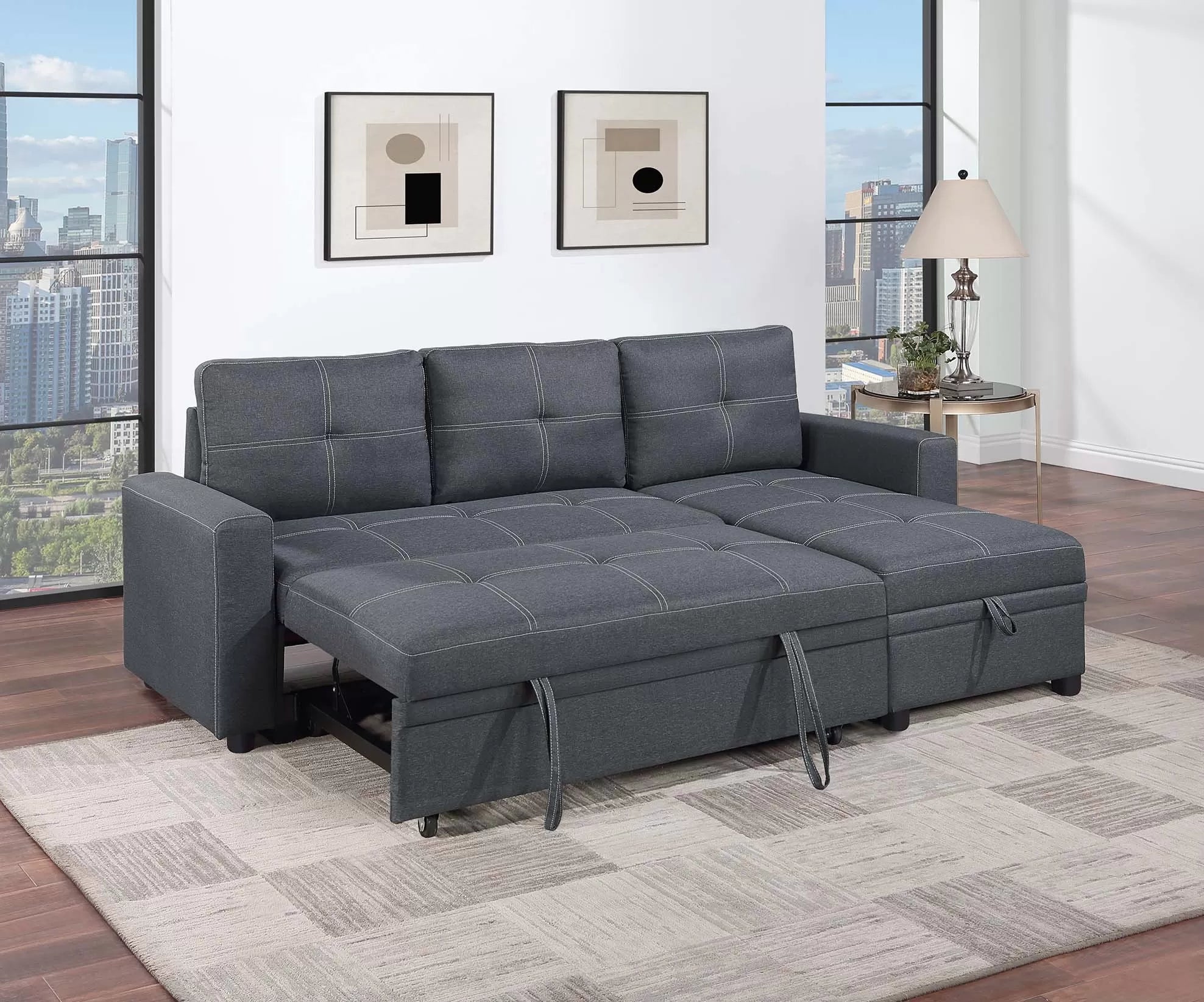 Convertible Sectional || F8535
