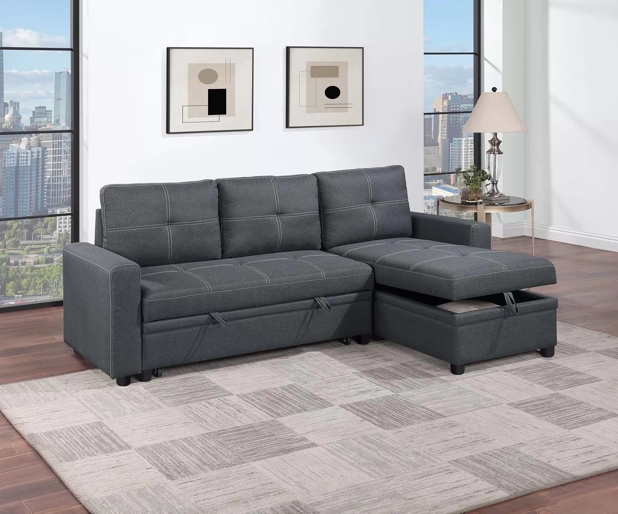 Convertible Sectional || F8535