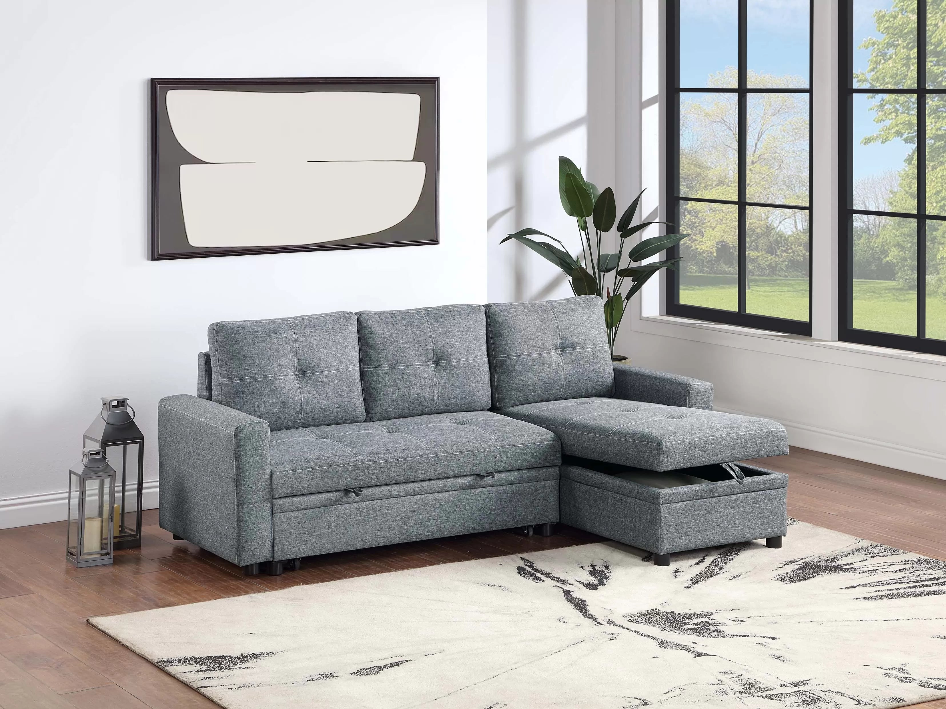 Convertible Sectional || F8536