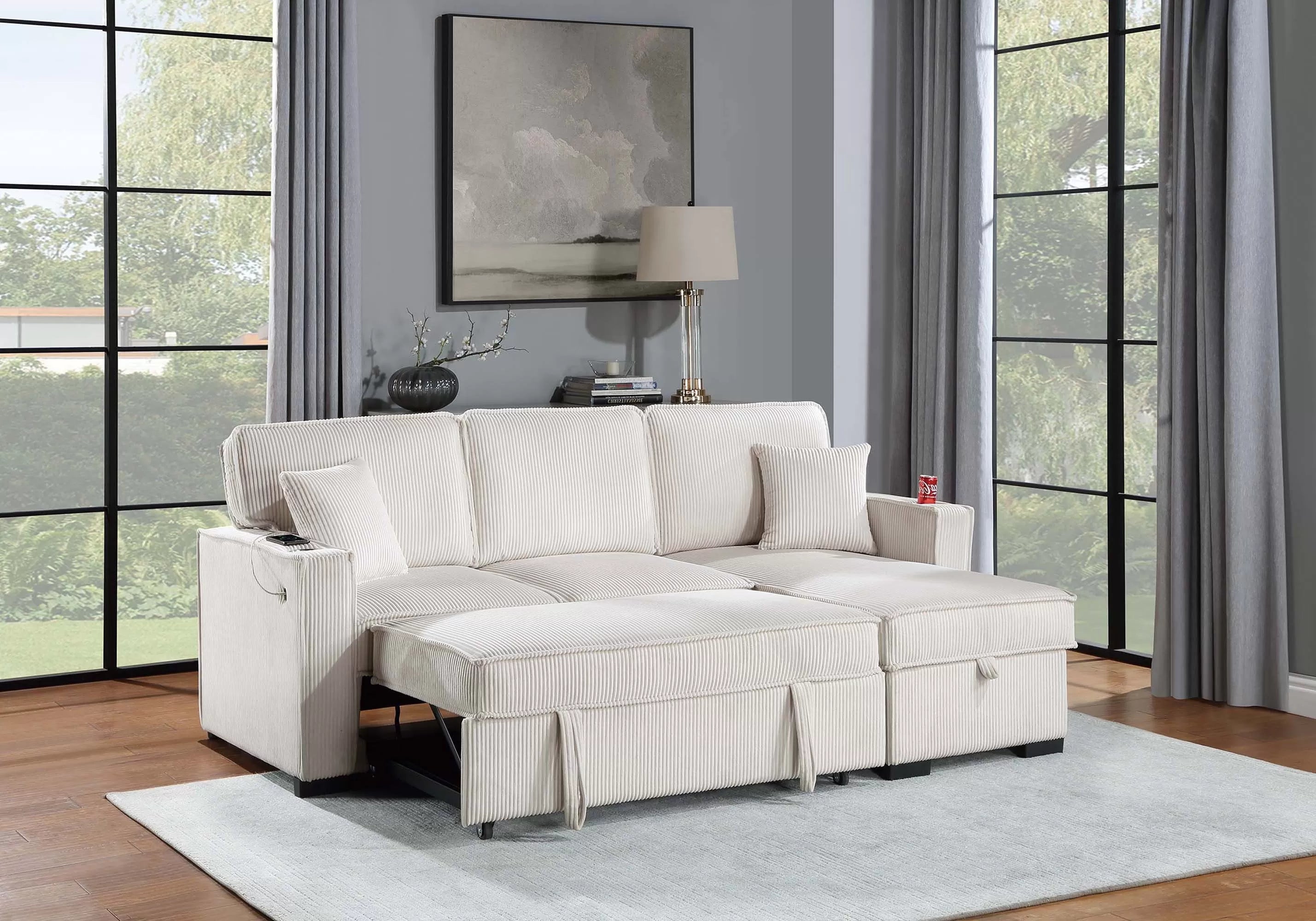 Convertible Sectional || F8543/ F8544