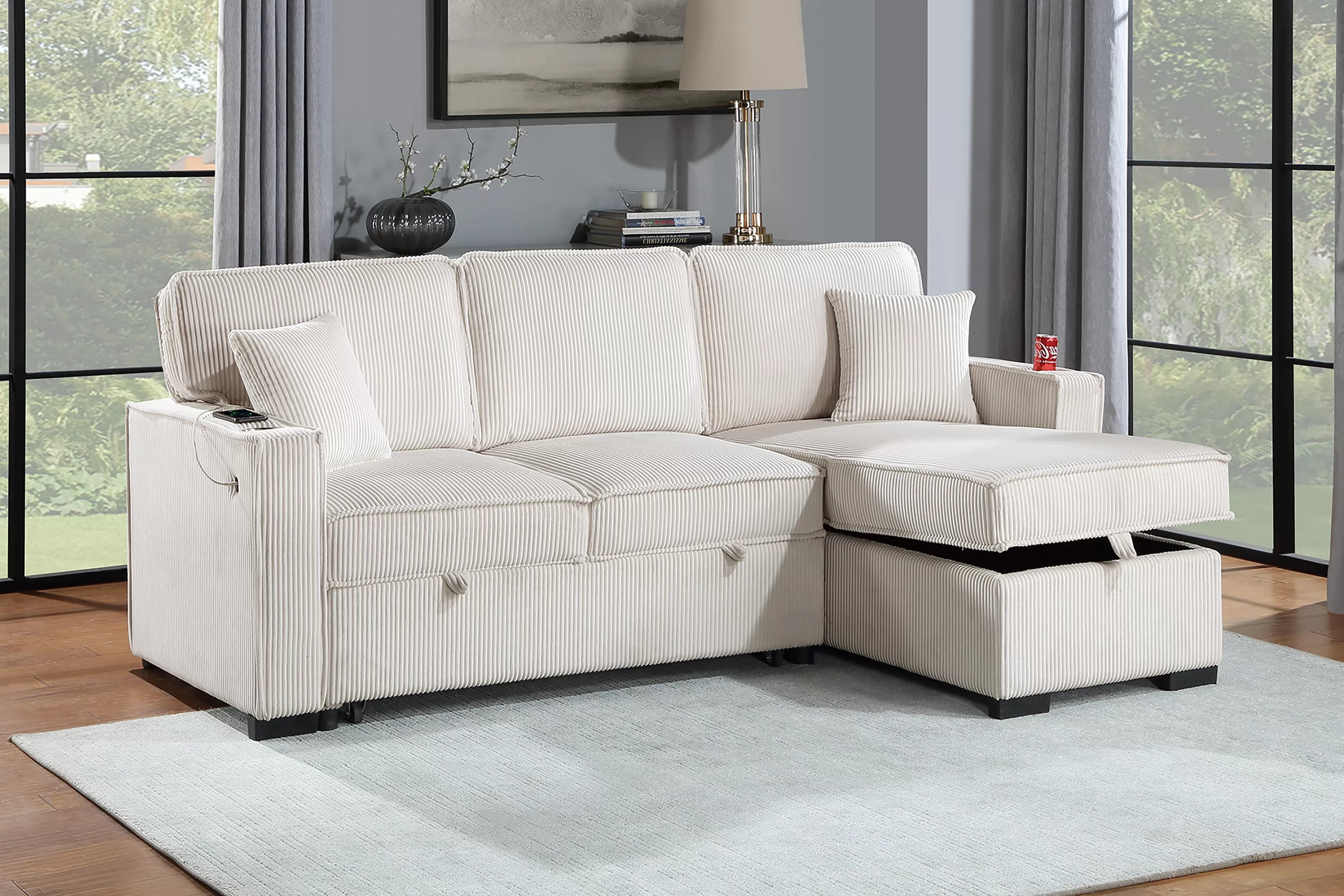 Convertible Sectional || F8543/ F8544