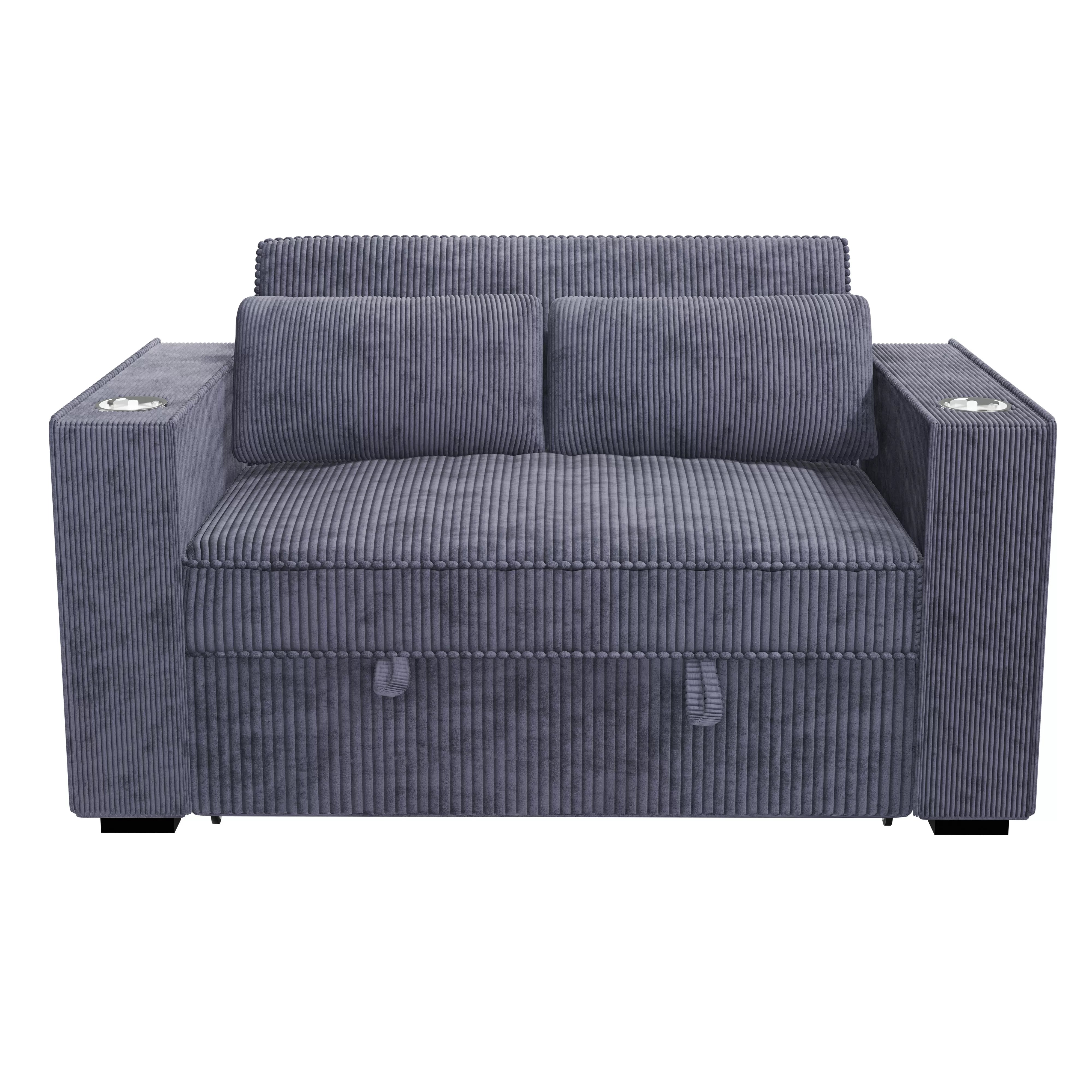 Convertible Sofa with 2 Accent Pillows || F8547 / F8548 / F8568