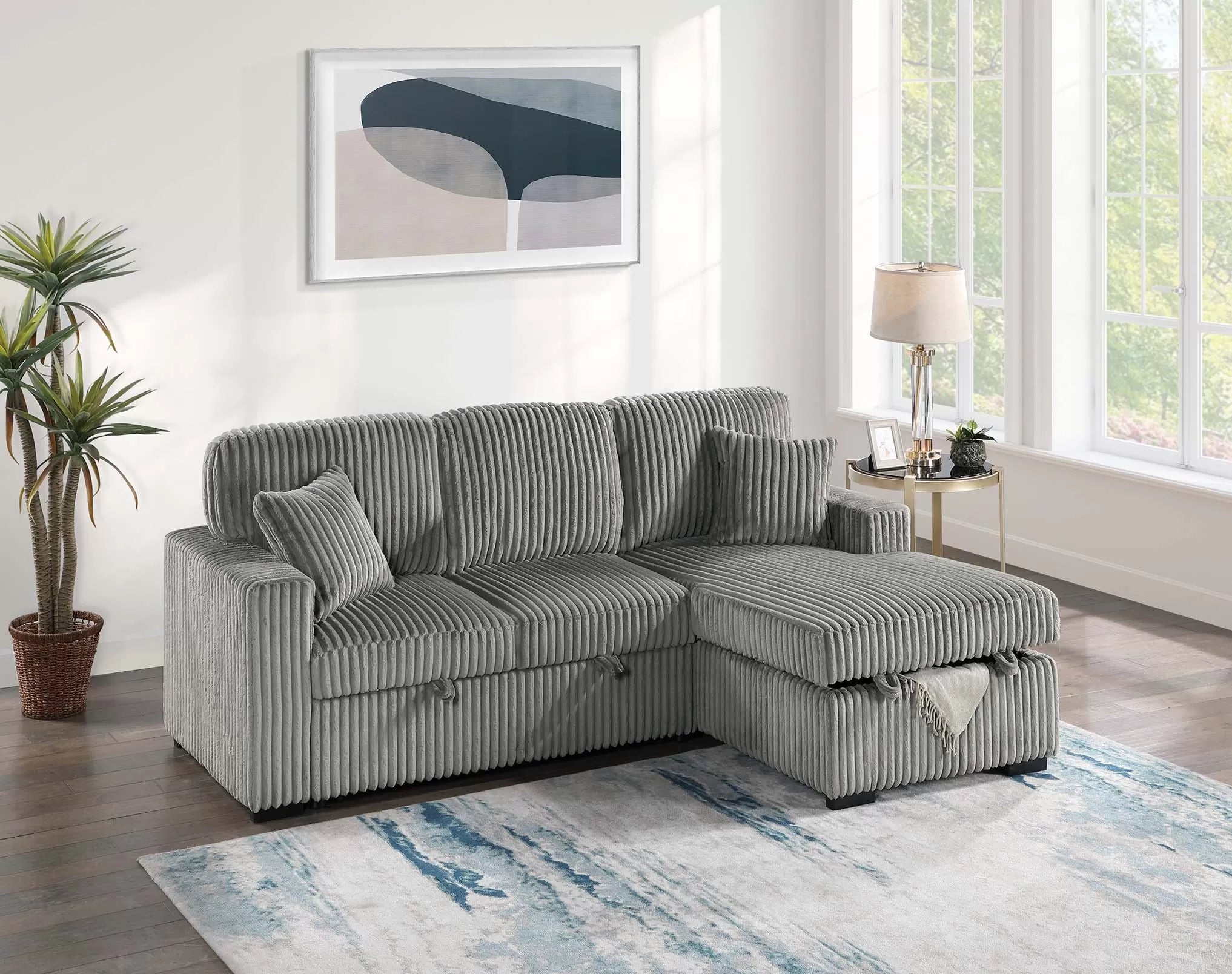 Convertible Sectional || F8551/ F8552