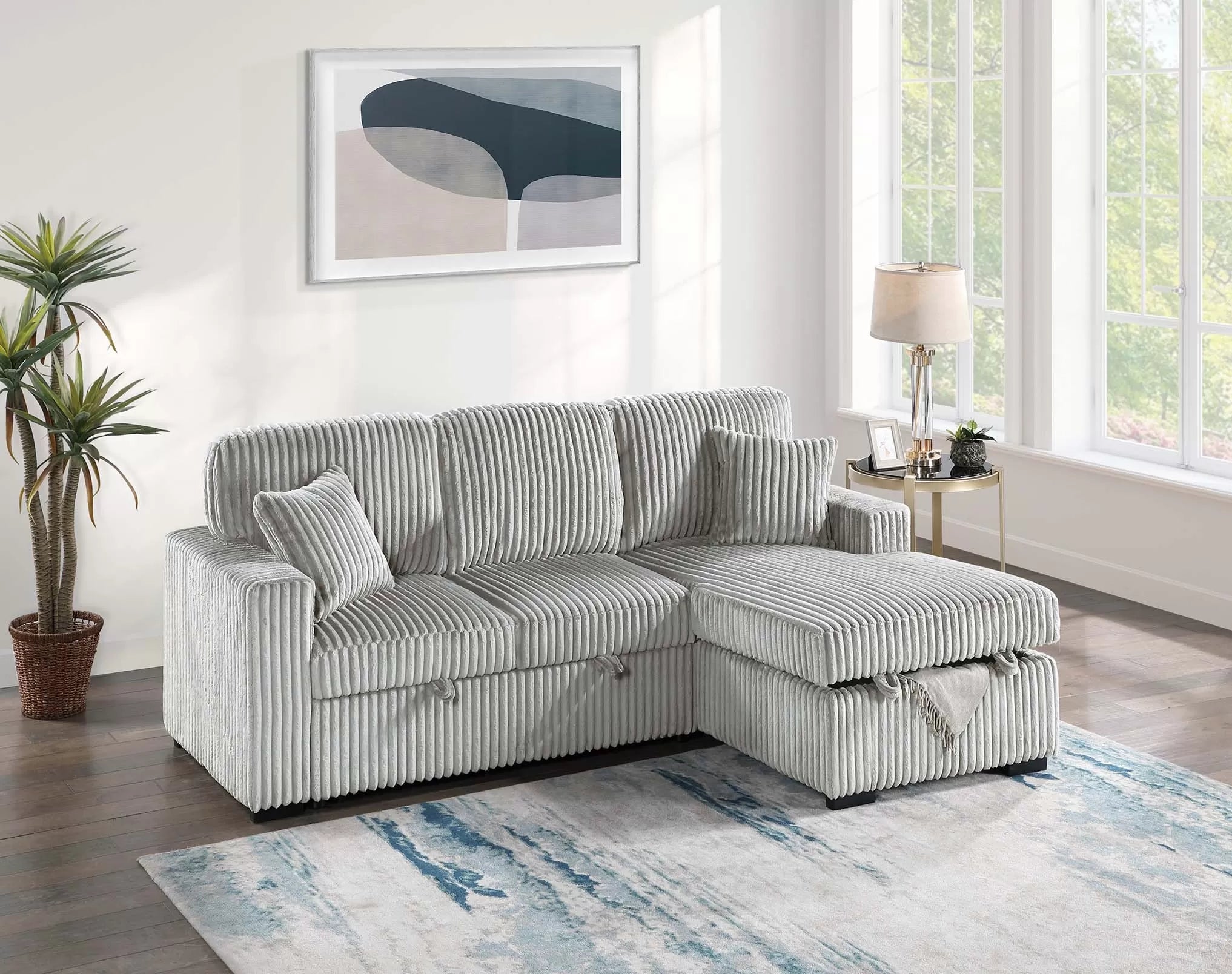 Convertible Sectional || F8551/ F8552