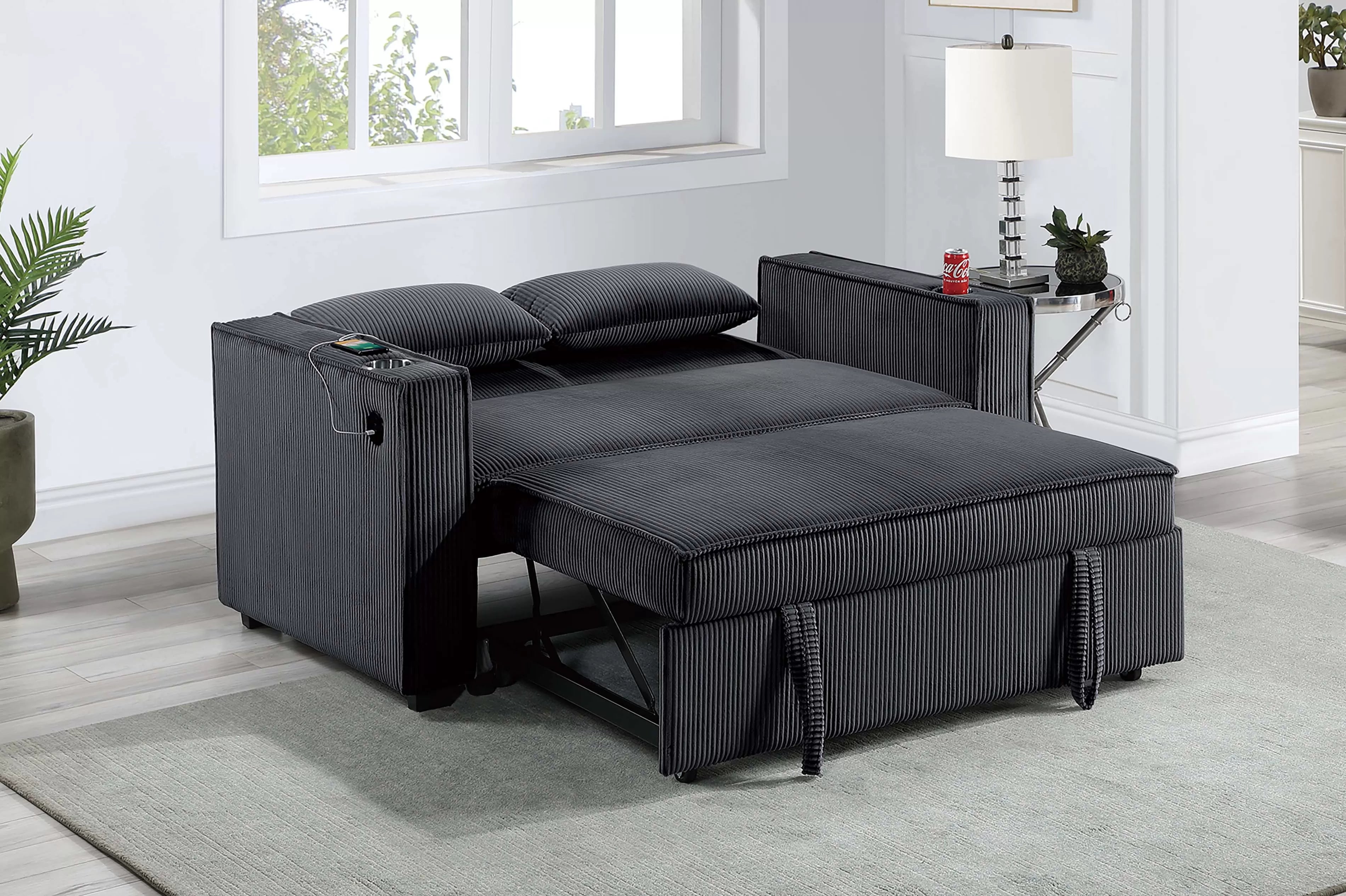 Convertible Sofa with 2 Accent Pillows || F8547 / F8548 / F8568