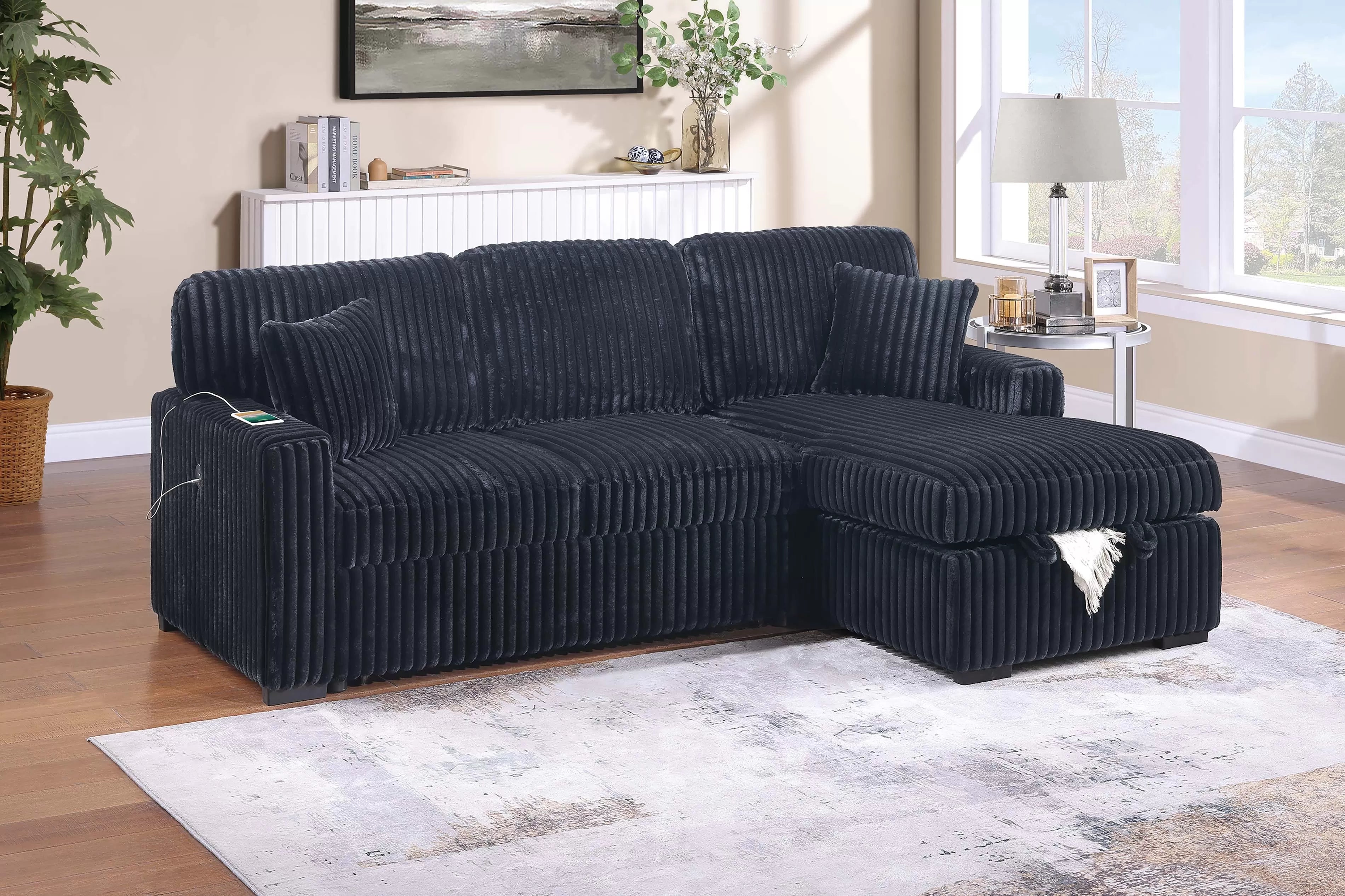 Convertible Sectional || F8574/ F8575