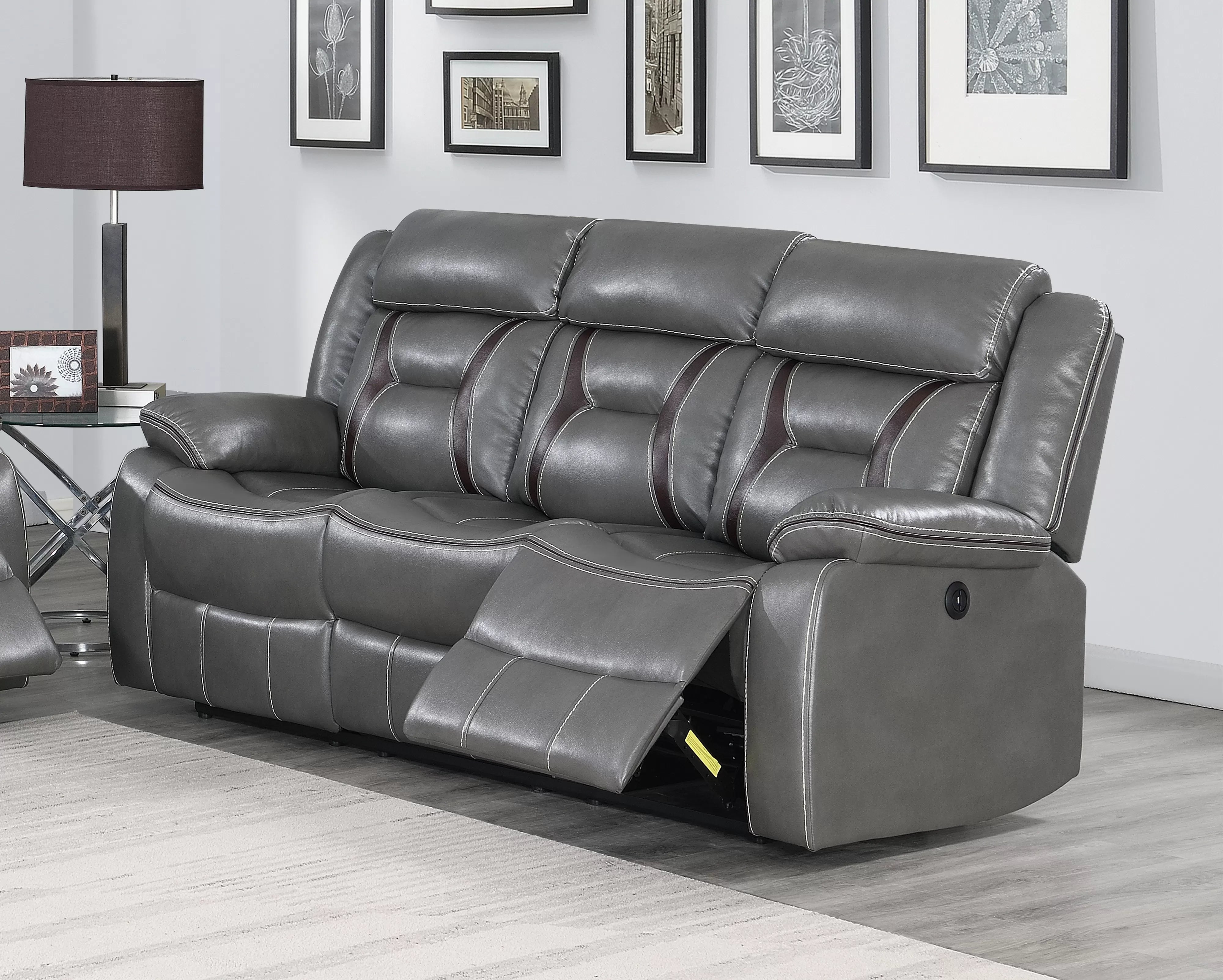 Power Reclining Sofa ||  F86296 / F86299