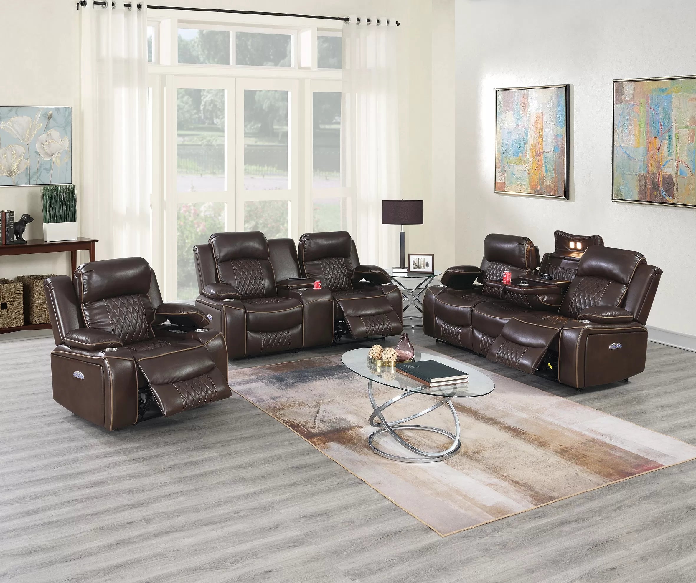Power Reclining Loveseat ||  F86402 / F86405